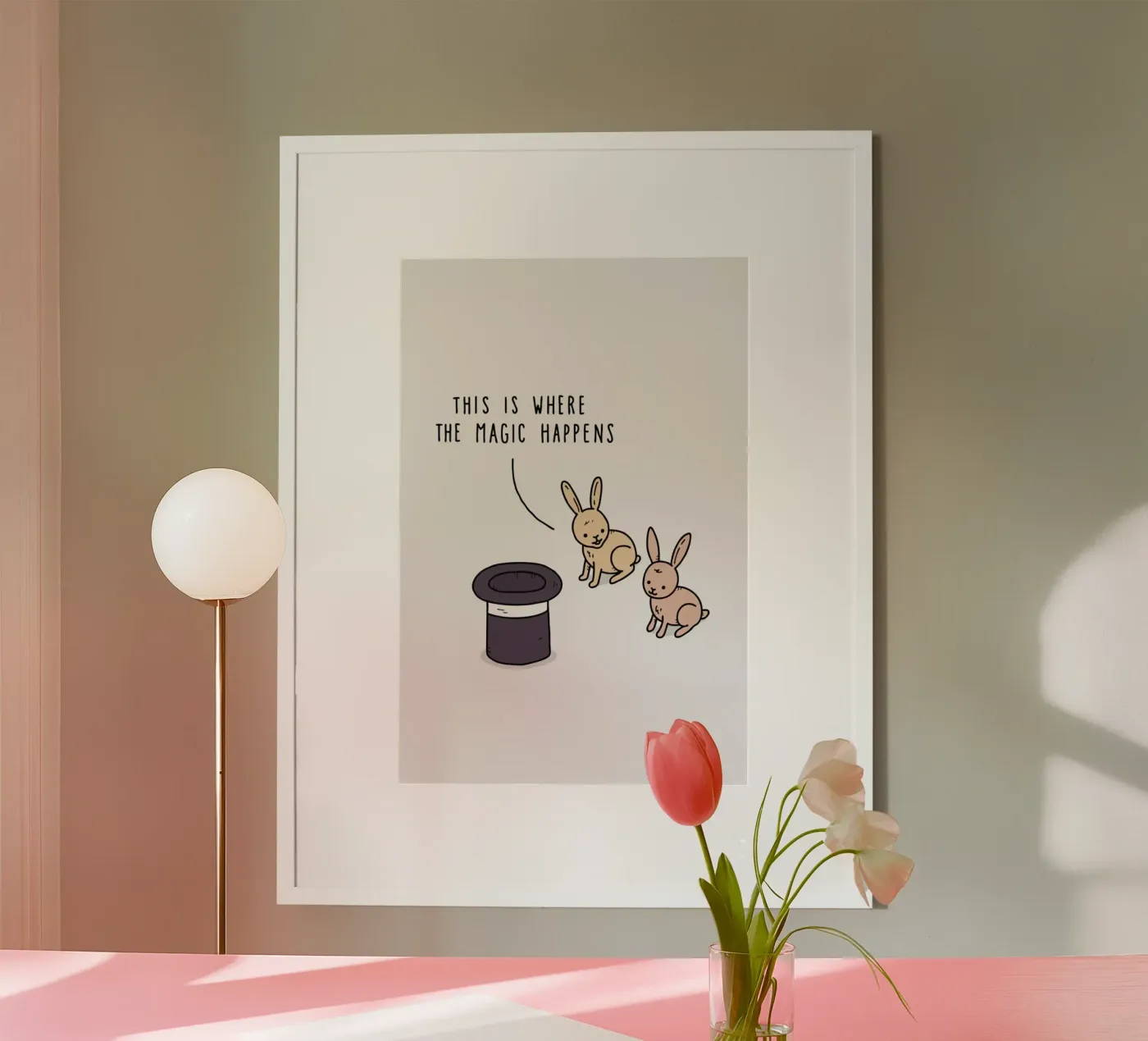 Magic poster van Jaco Haasbroek