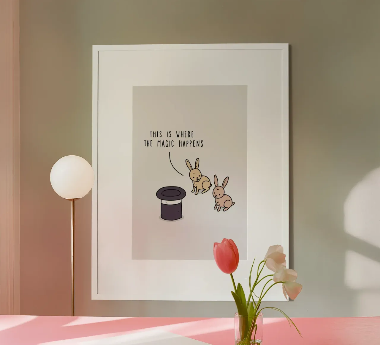 Magic poster van Jaco Haasbroek