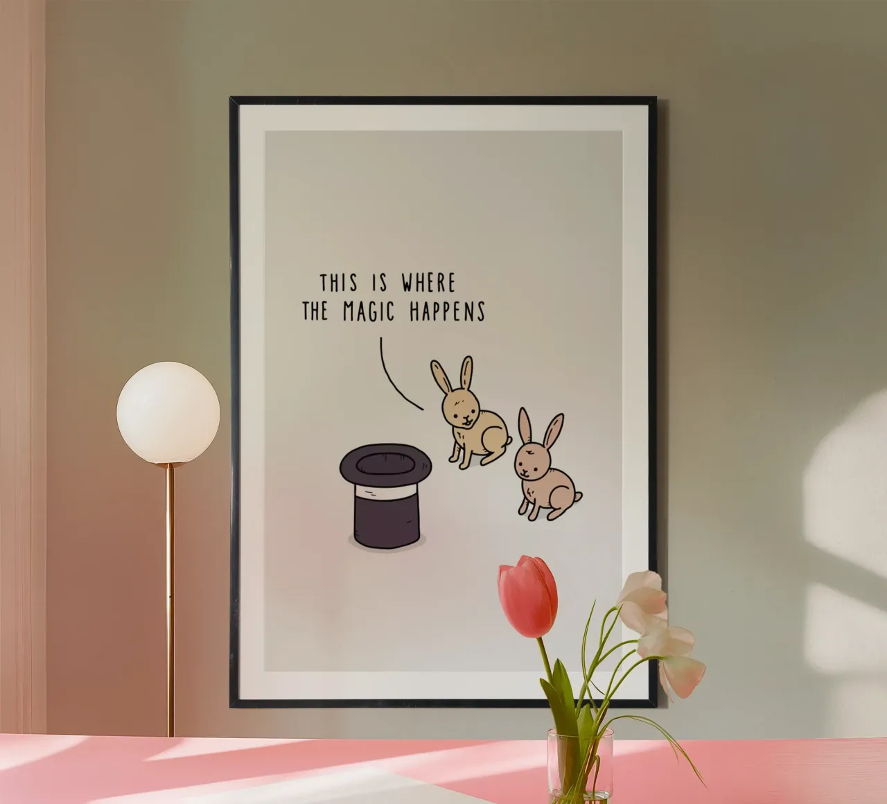 Magic poster van Jaco Haasbroek
