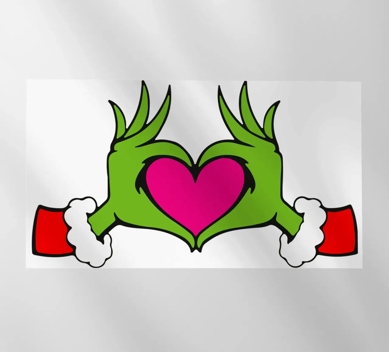 Weihnachten Liebe Kunst Design Backlit Folie von onefeelshop