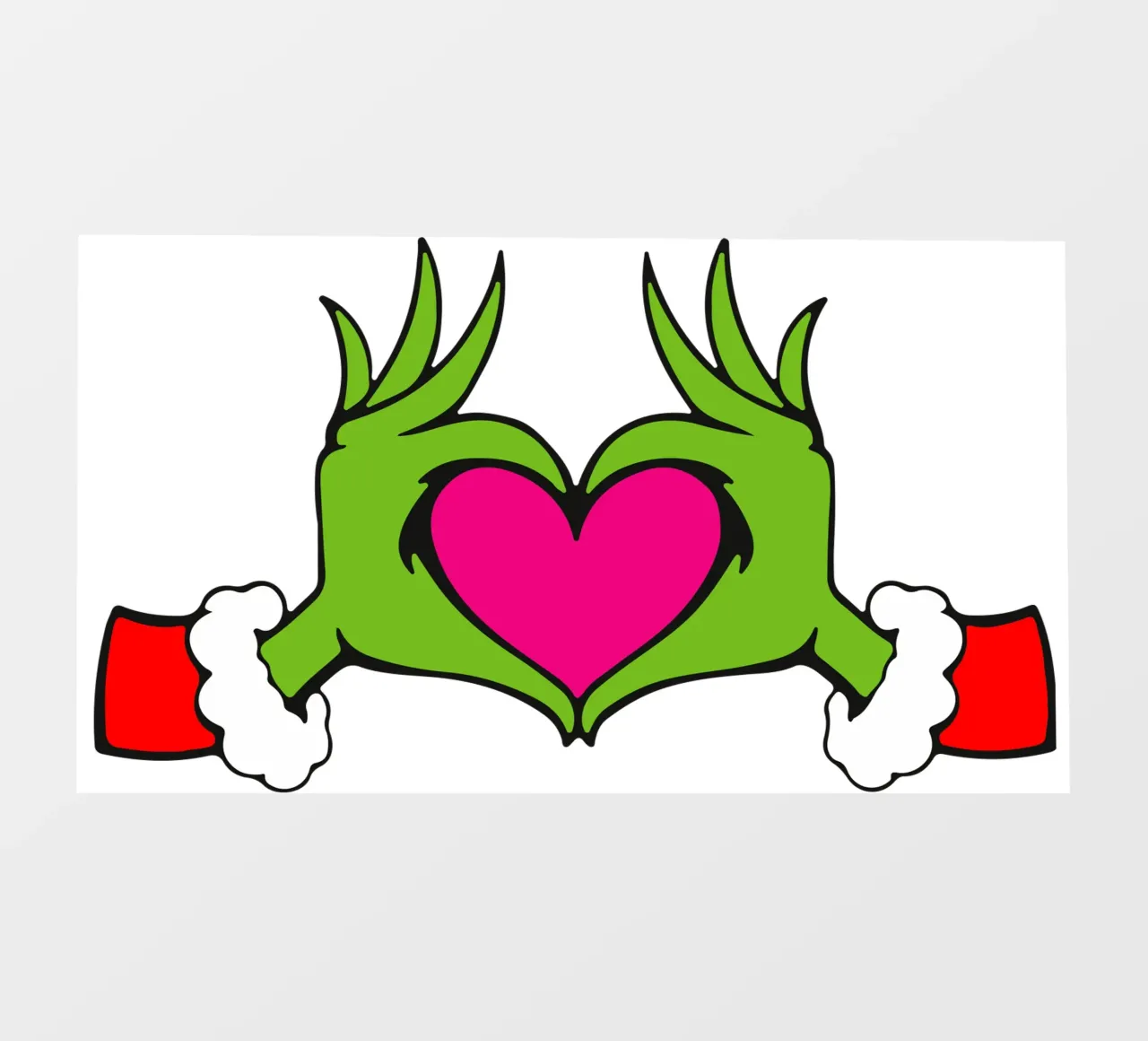 Weihnachten Liebe Kunst Design Backlit Folie von onefeelshop