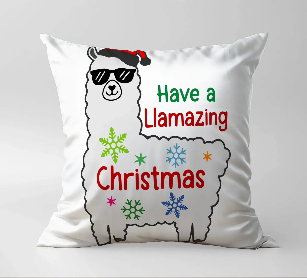 Have a llmazing christmas funny art design cuscino da onefeelshop