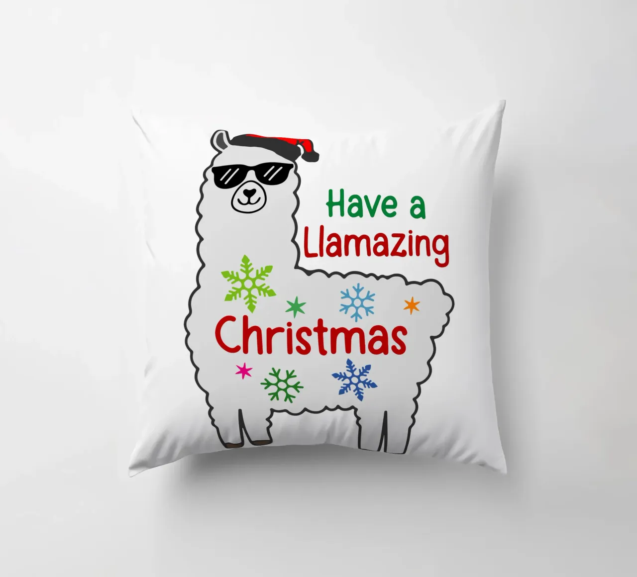 Have a llmazing christmas funny art design cuscino da onefeelshop