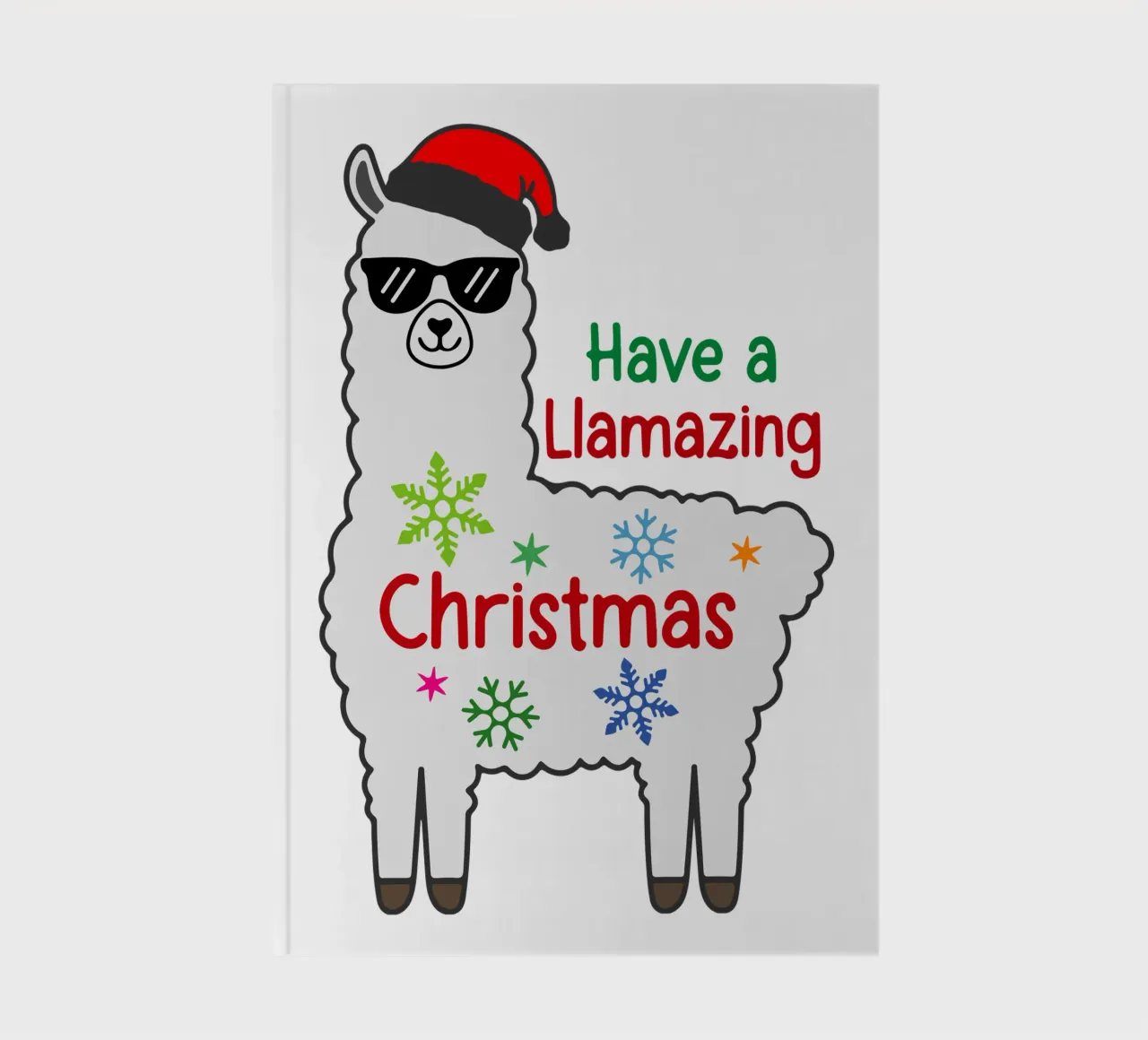 Have a llmazing christmas funny art design diario da onefeelshop