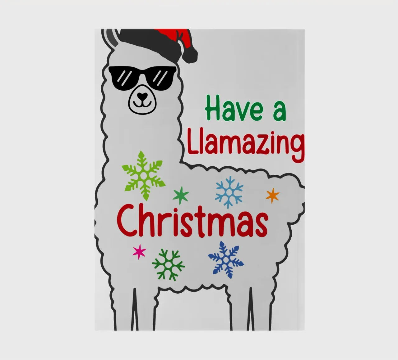 Have a llmazing christmas funny art design diario da onefeelshop