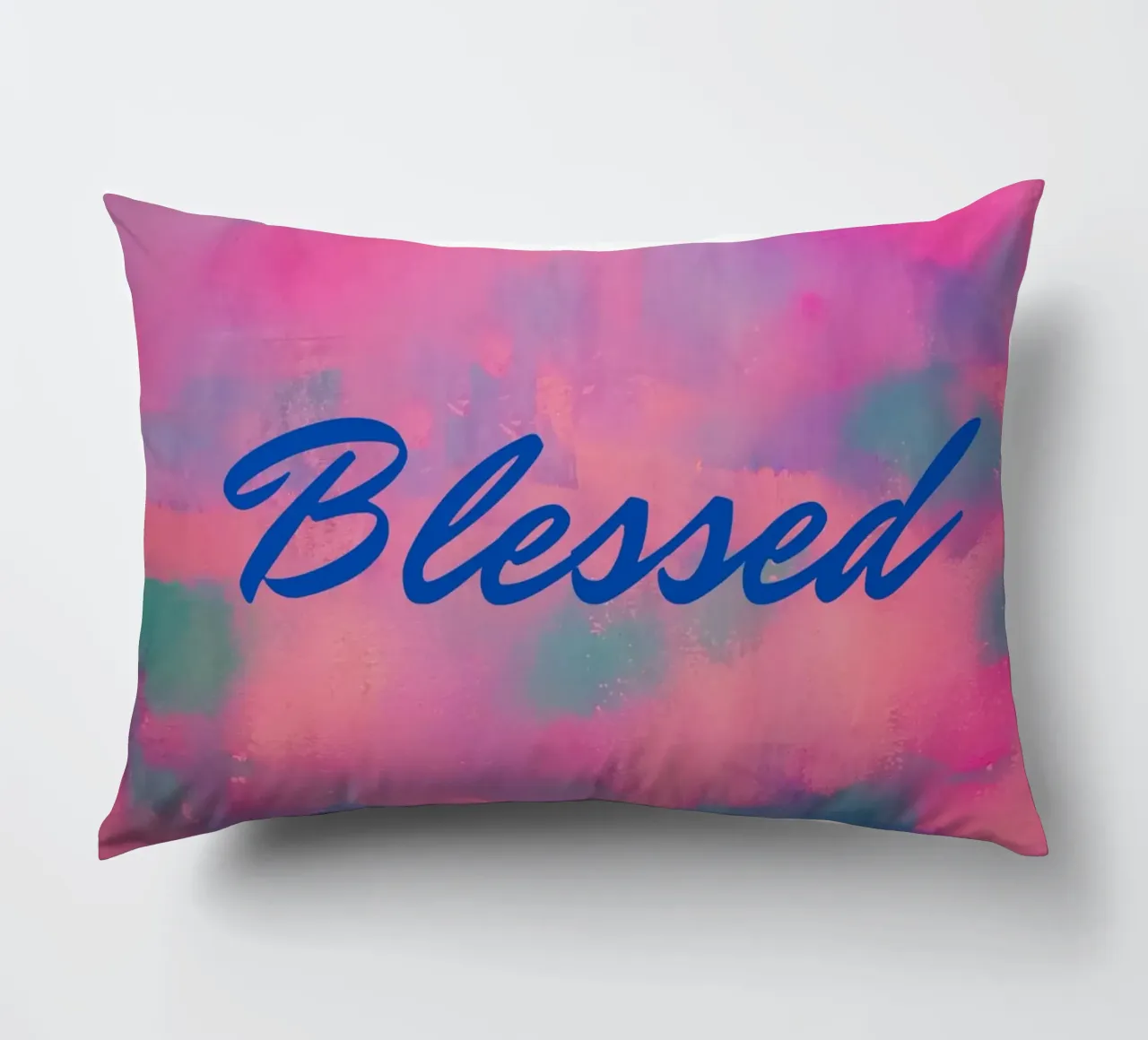 Stampa astratta colorata 'Blessed cuscino da FABOArt