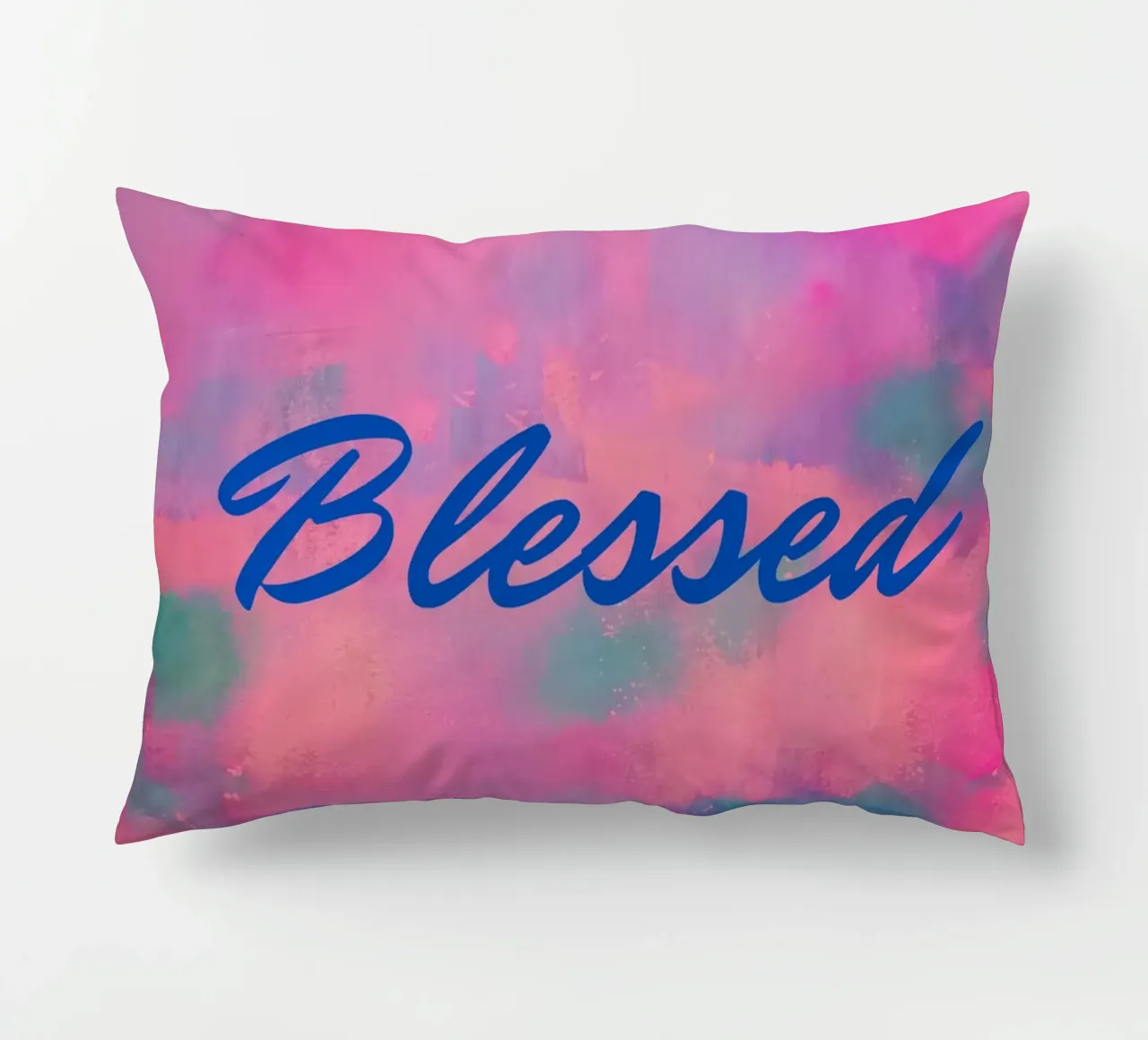 Stampa astratta colorata 'Blessed cuscino da FABOArt