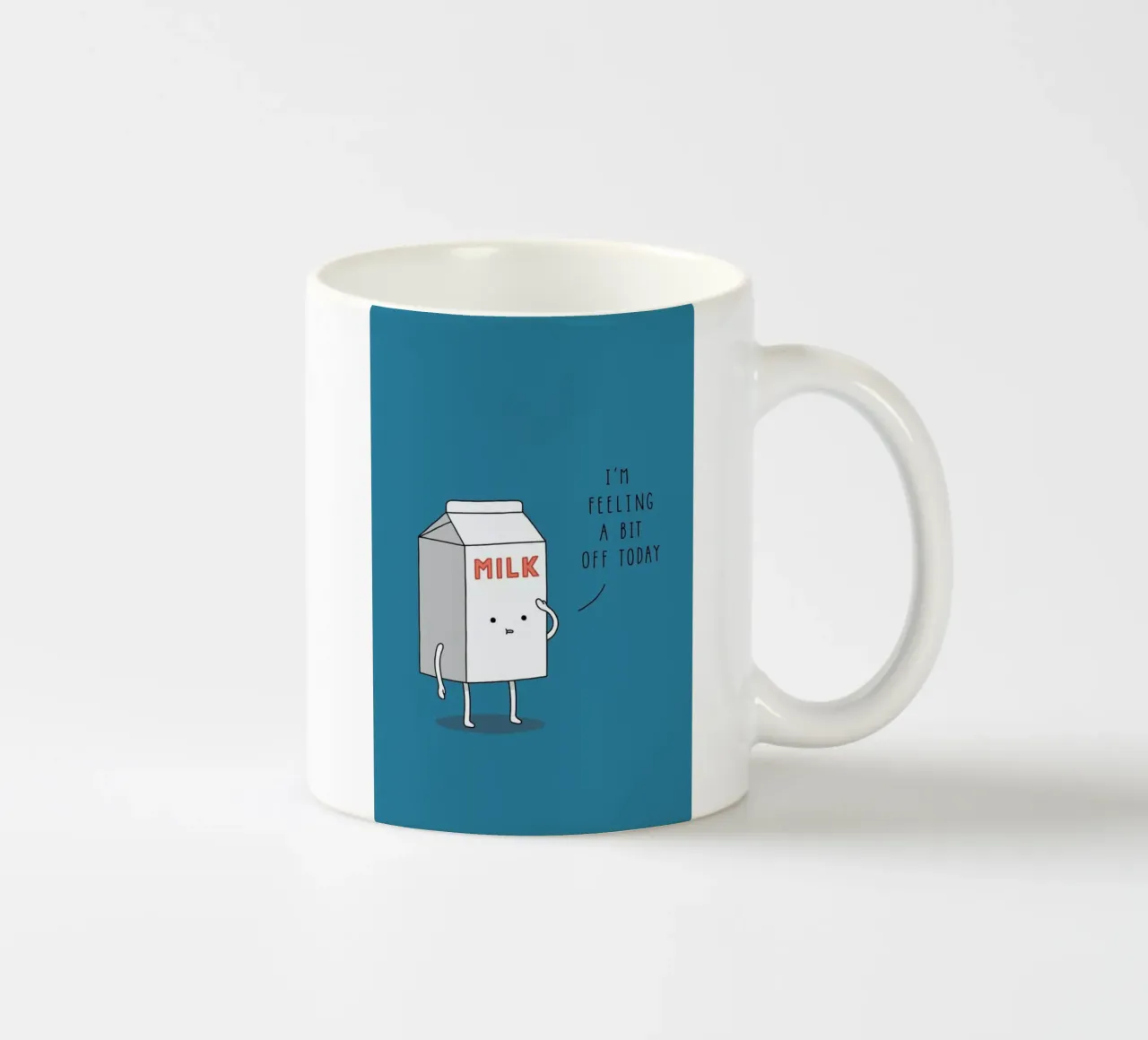 Milk tazza in ceramica da Jaco Haasbroek