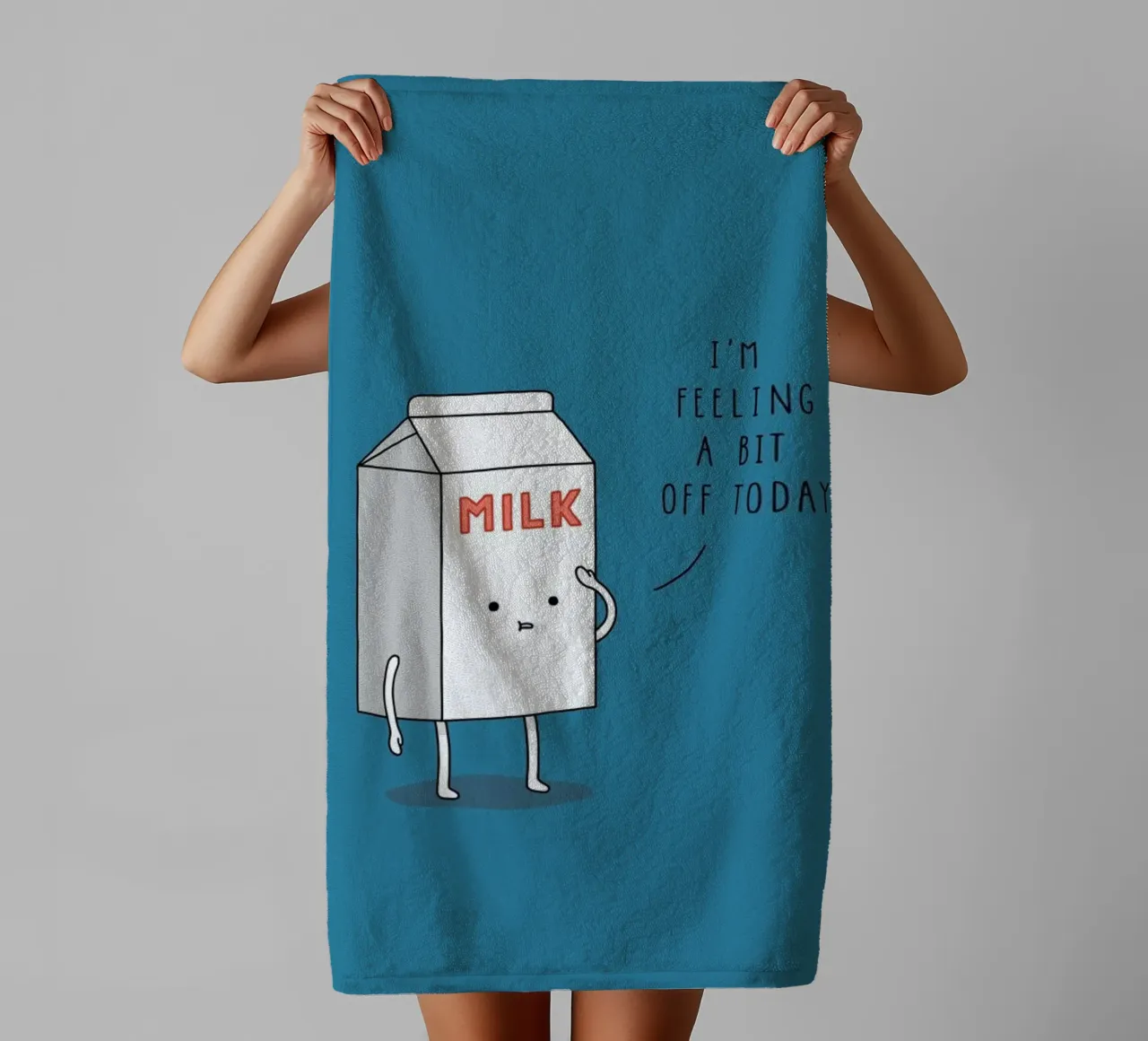 Milk asciugamano da bagno da Jaco Haasbroek