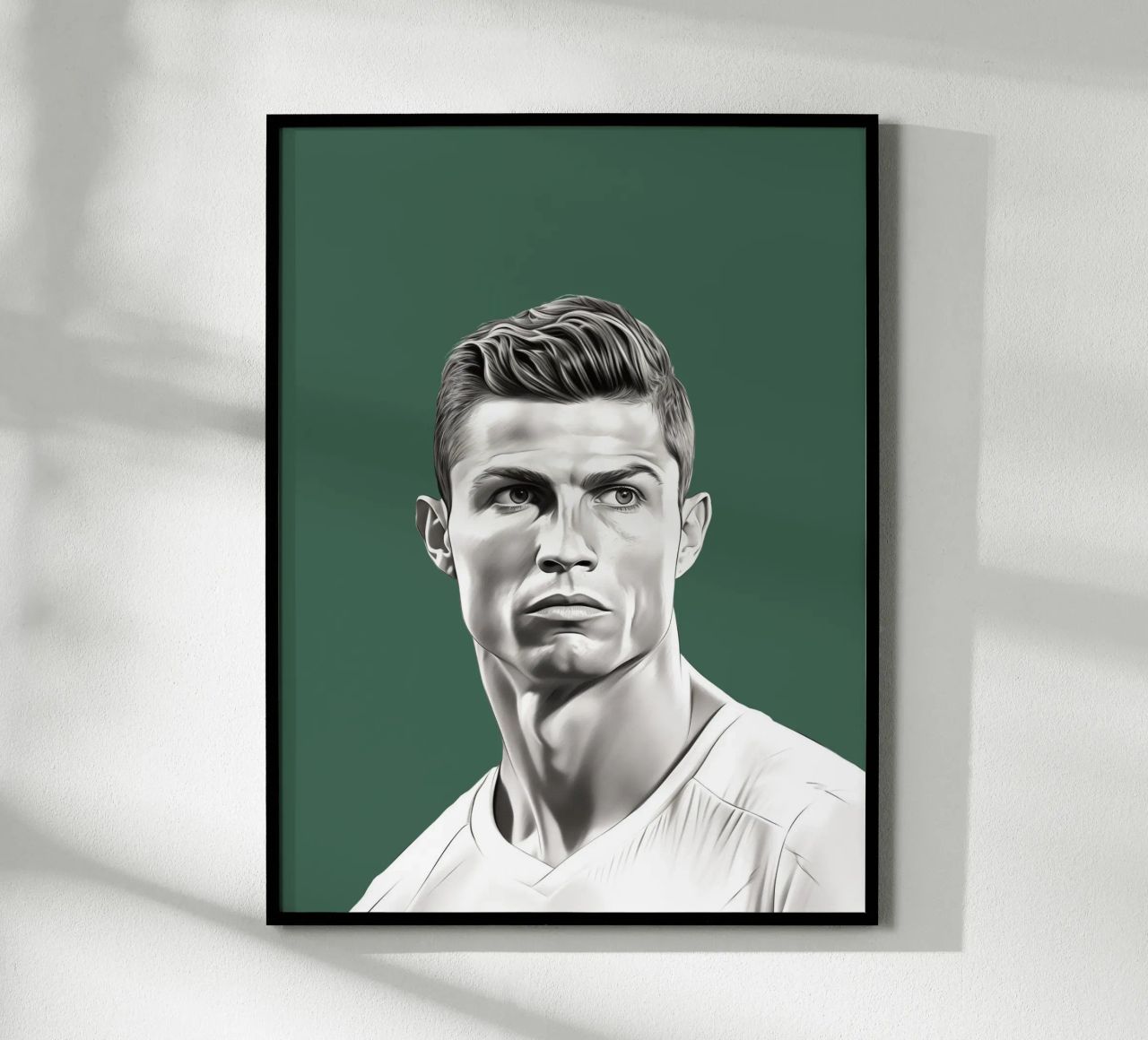 Ronaldo Legende des Fußballs Poster von Carinaprint