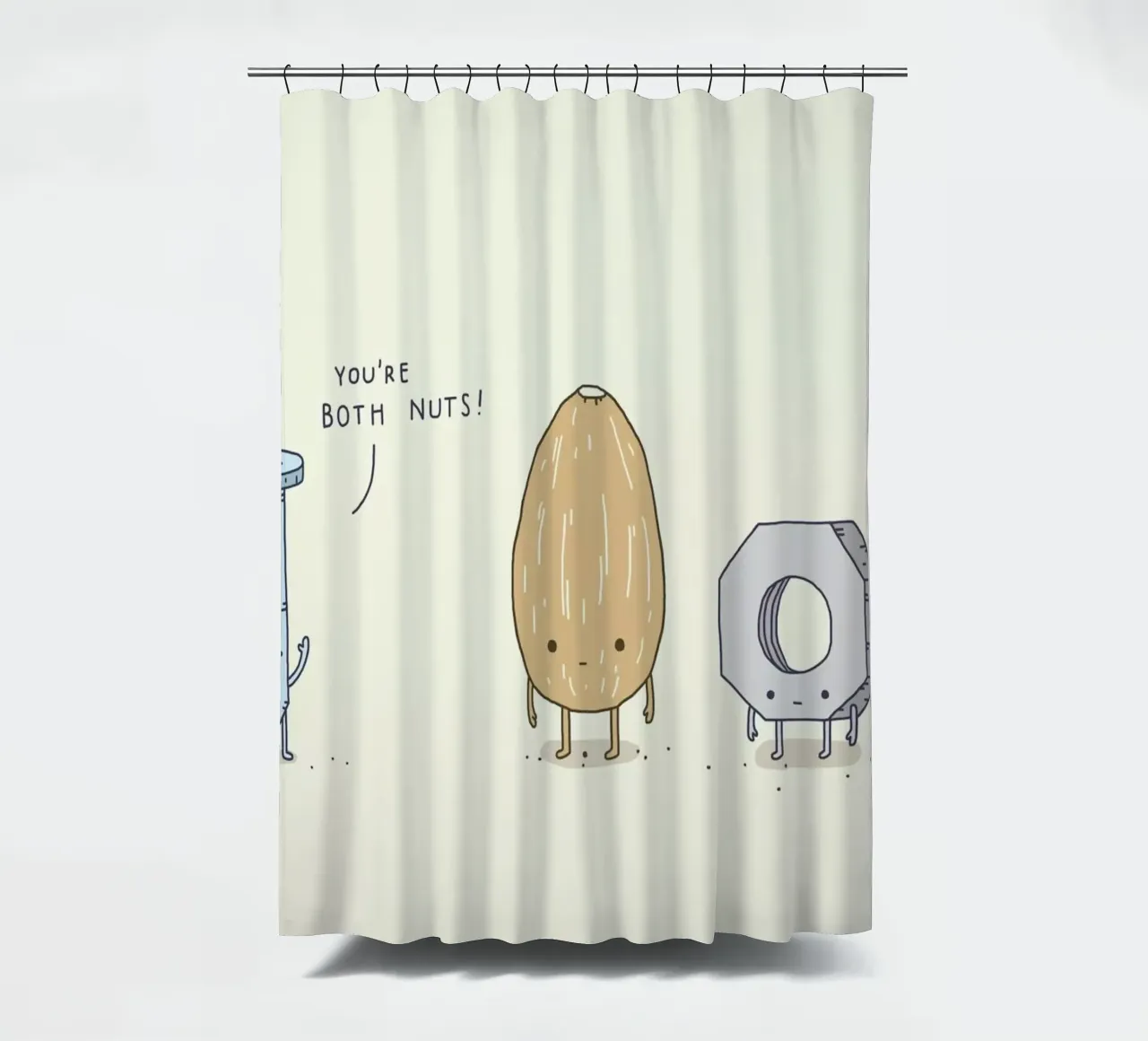 Nailed It tenda da doccia da Jaco Haasbroek