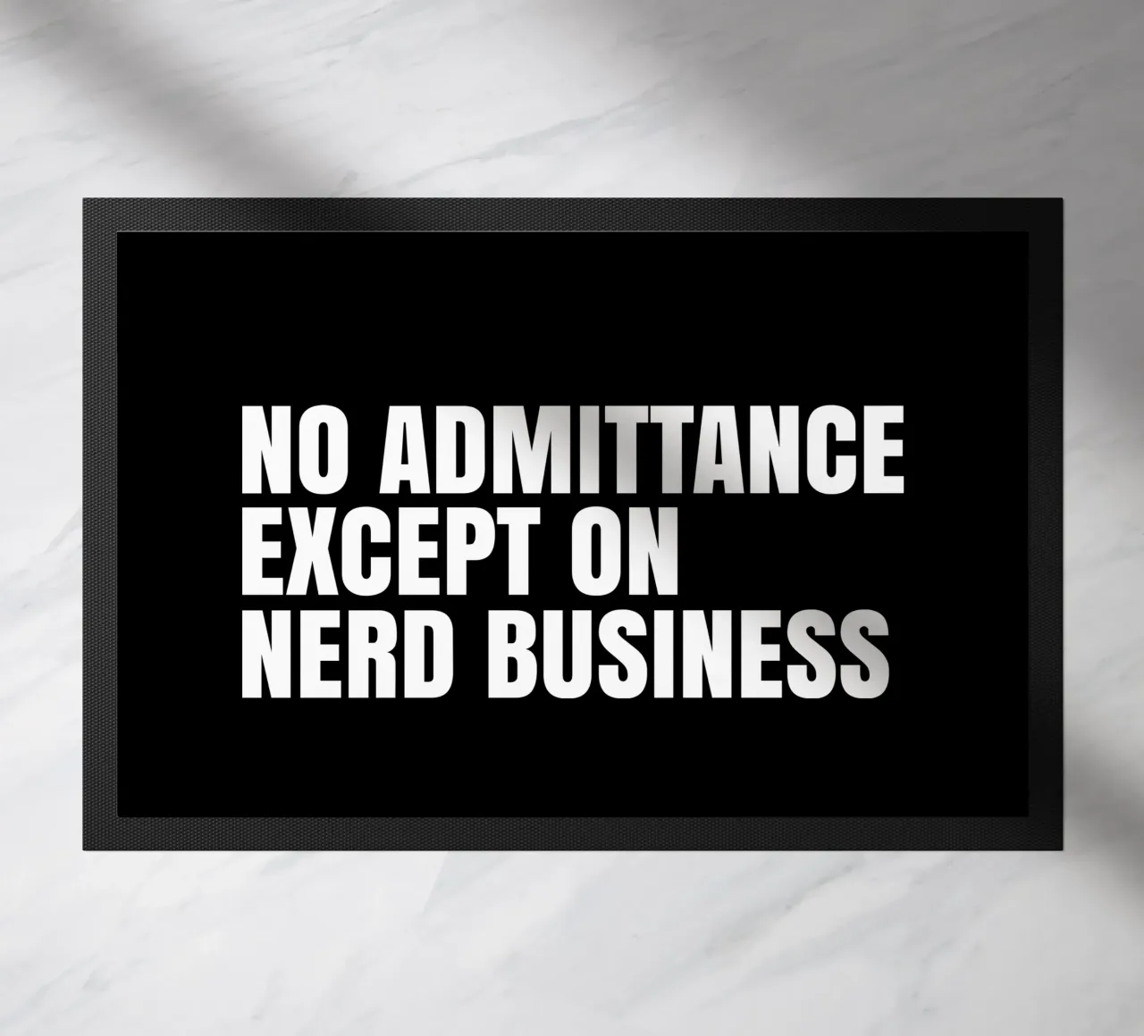 No admittance except on nerd business zerbino da happieeagle