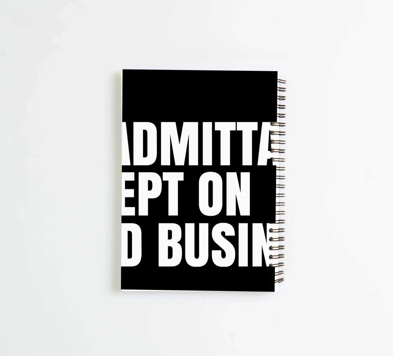 No admittance except on nerd business diario ad anelli da happieeagle