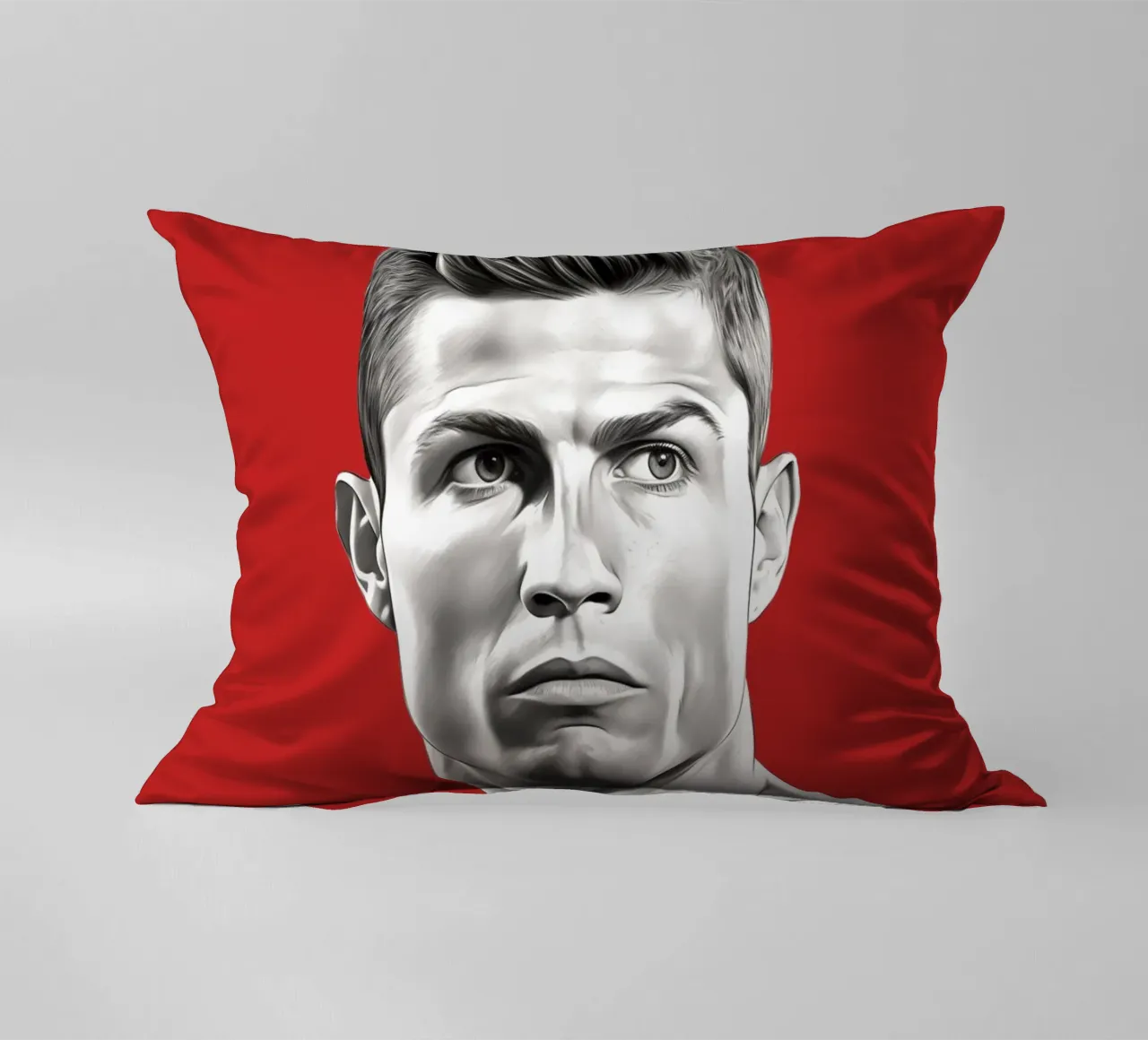 Potenza e grazia di Ronaldo cuscino da Carinaprint