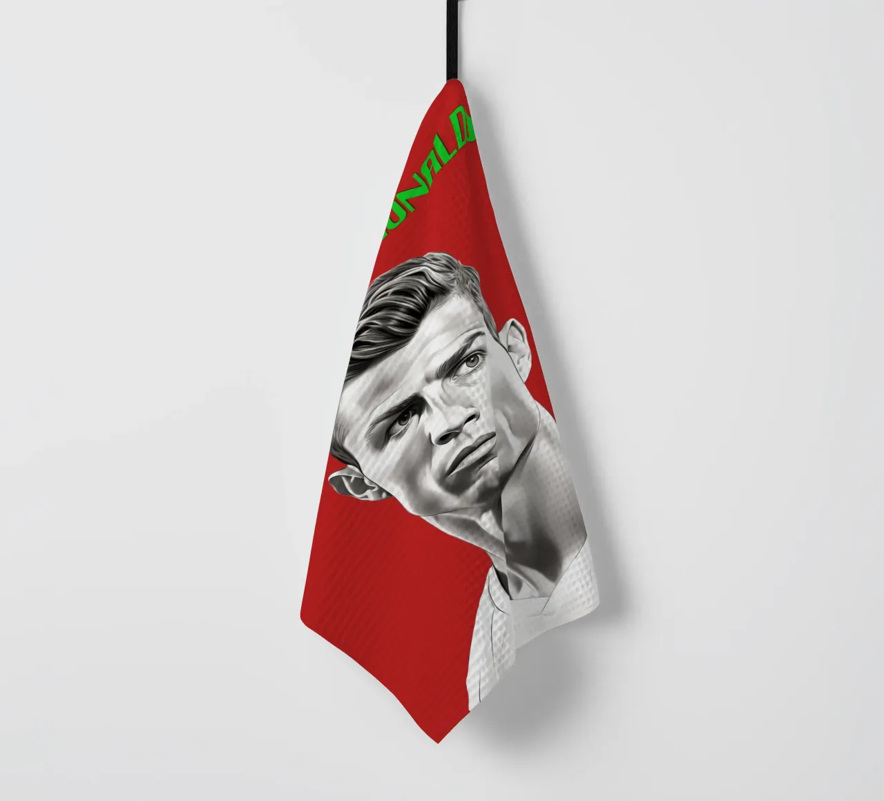 Potenza e grazia di Ronaldo canovaccio da cucina da Carinaprint
