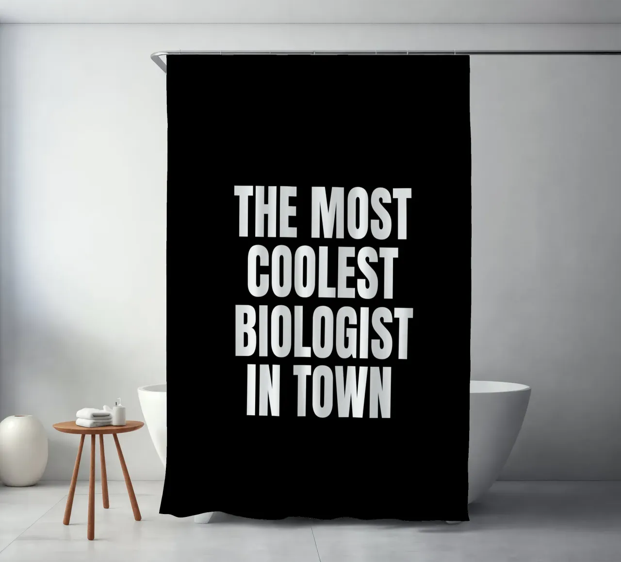 The most coolest biologist in town tenda da doccia da happieeagle