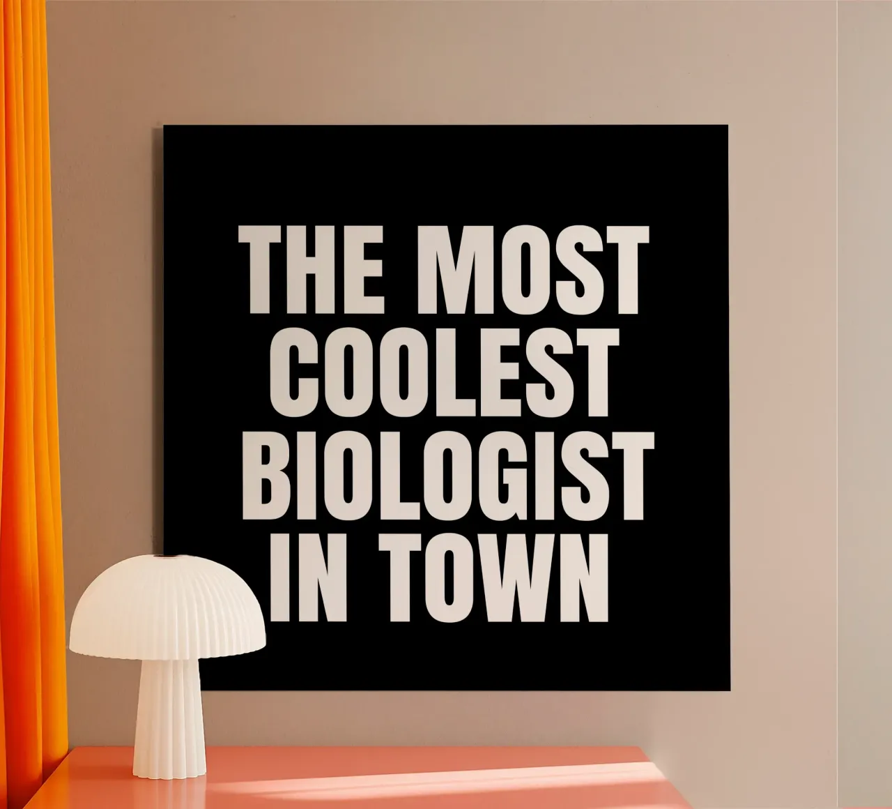 The most coolest biologist in town alluminio dibond da happieeagle