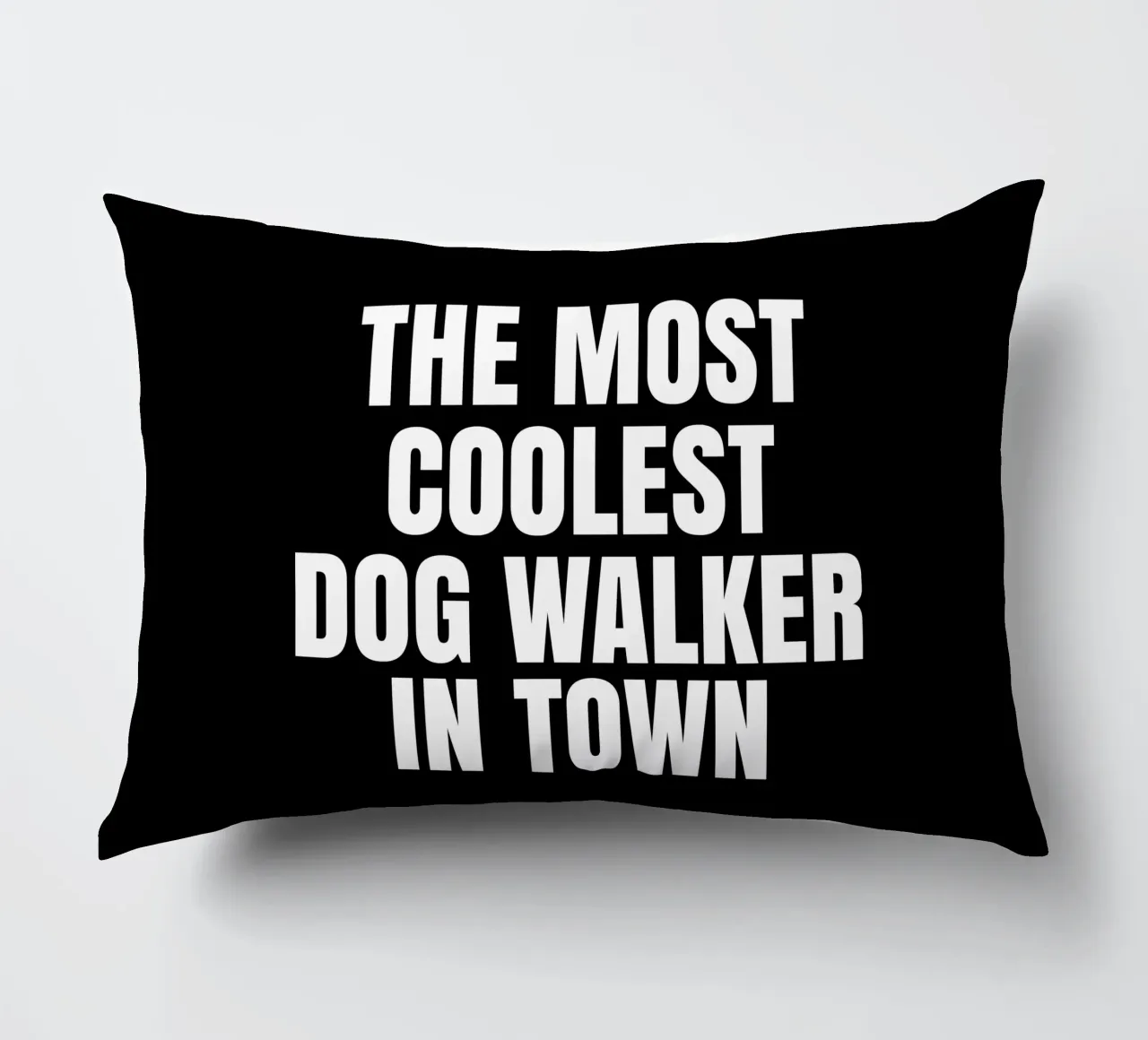 The most coolest dog walker in town cuscino da happieeagle