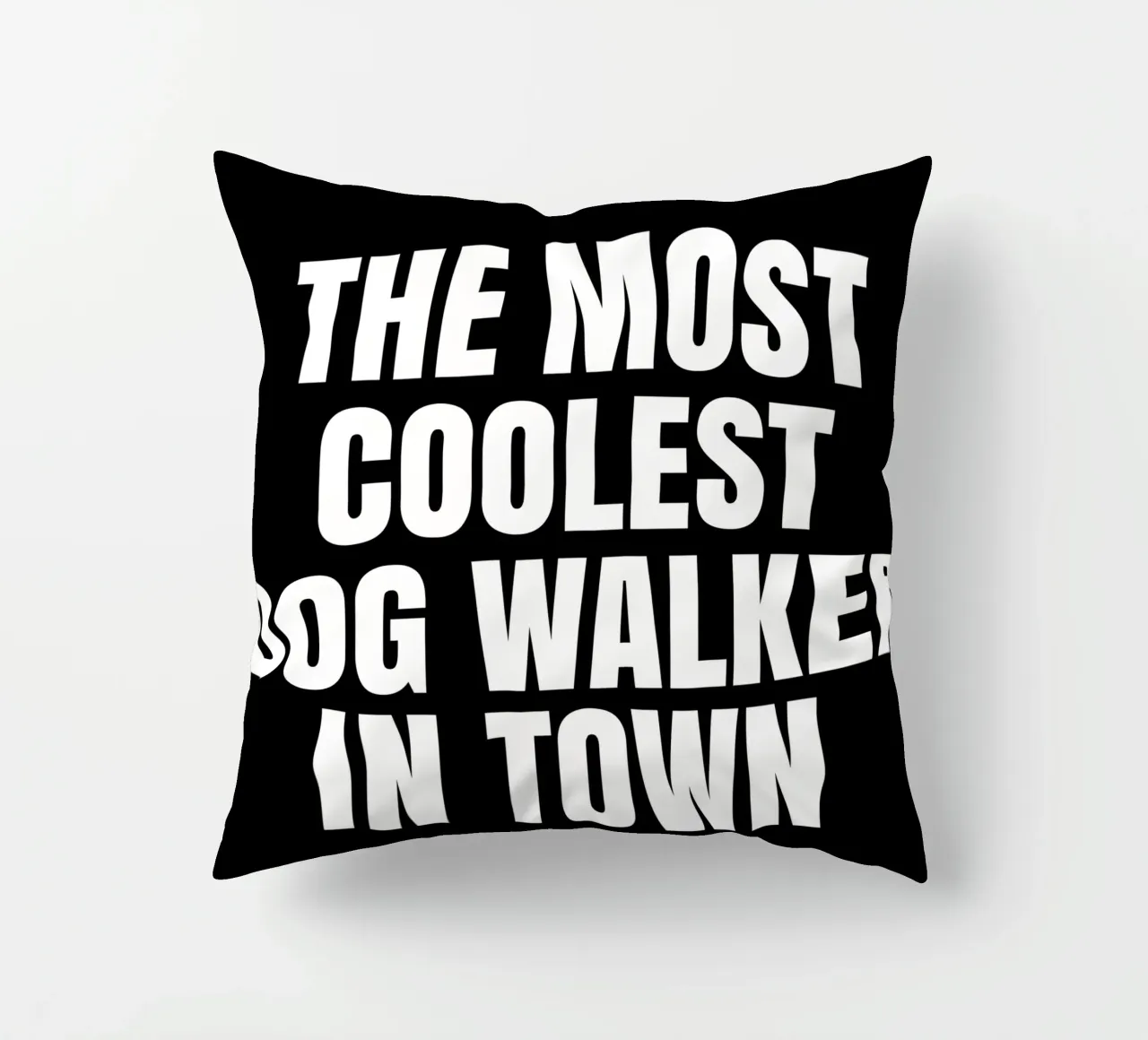 The most coolest dog walker in town cuscino da happieeagle