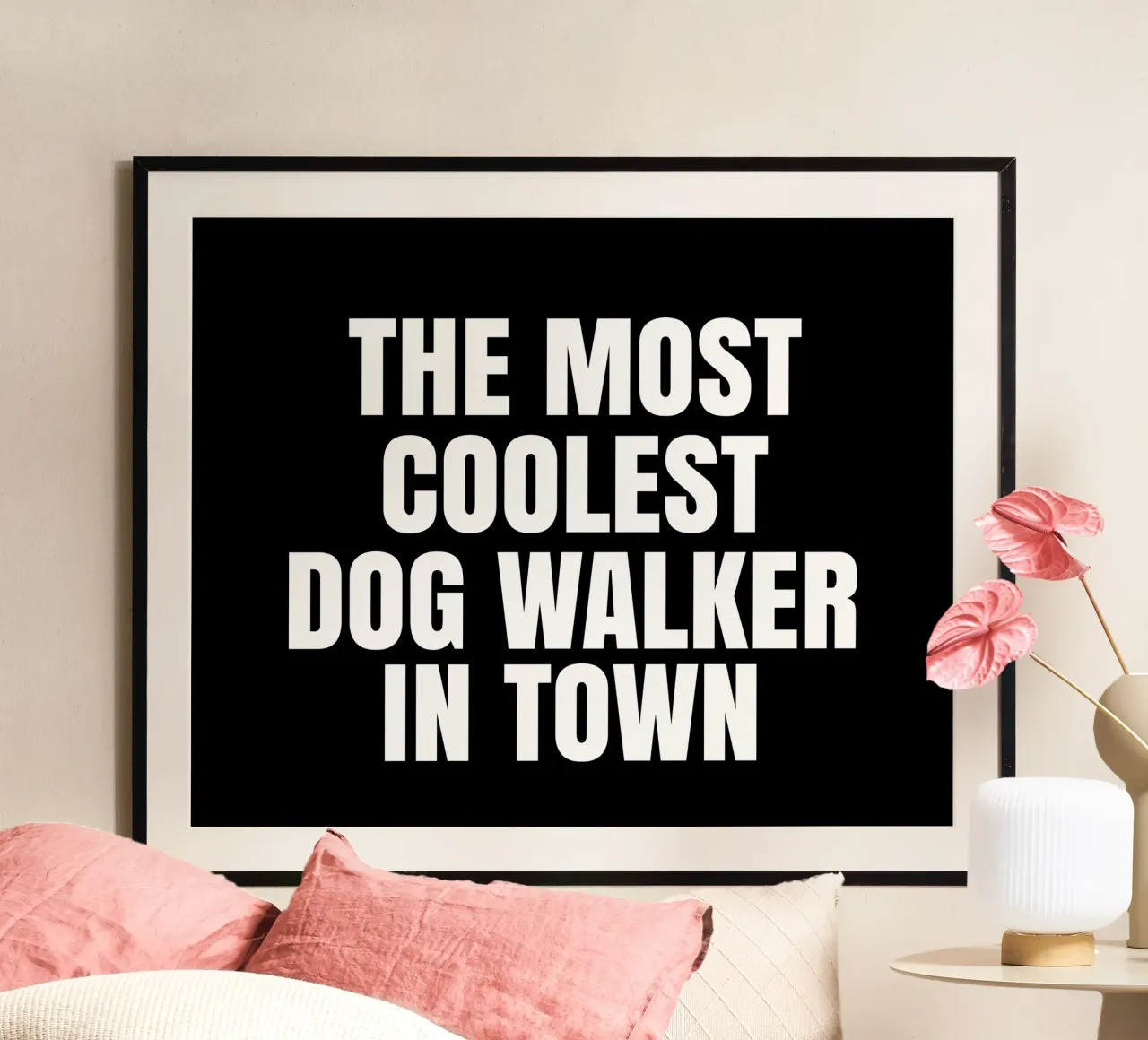 The most coolest dog walker in town carta hahnemühle da happieeagle
