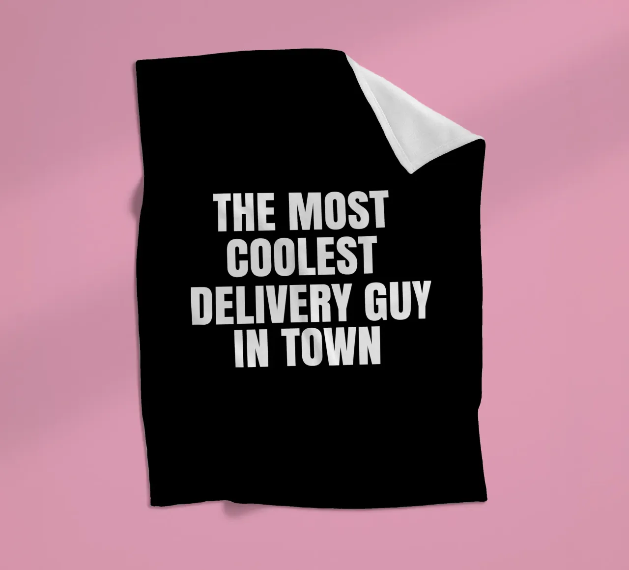 The most coolest delivery guy in town coperta in pile da happieeagle