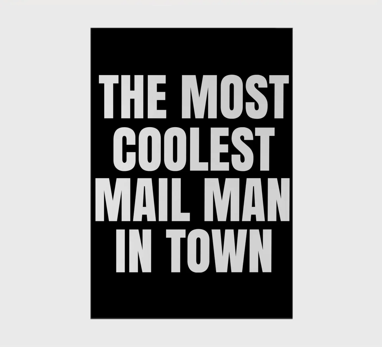 The most coolest mail man in town notebook by happieeagle