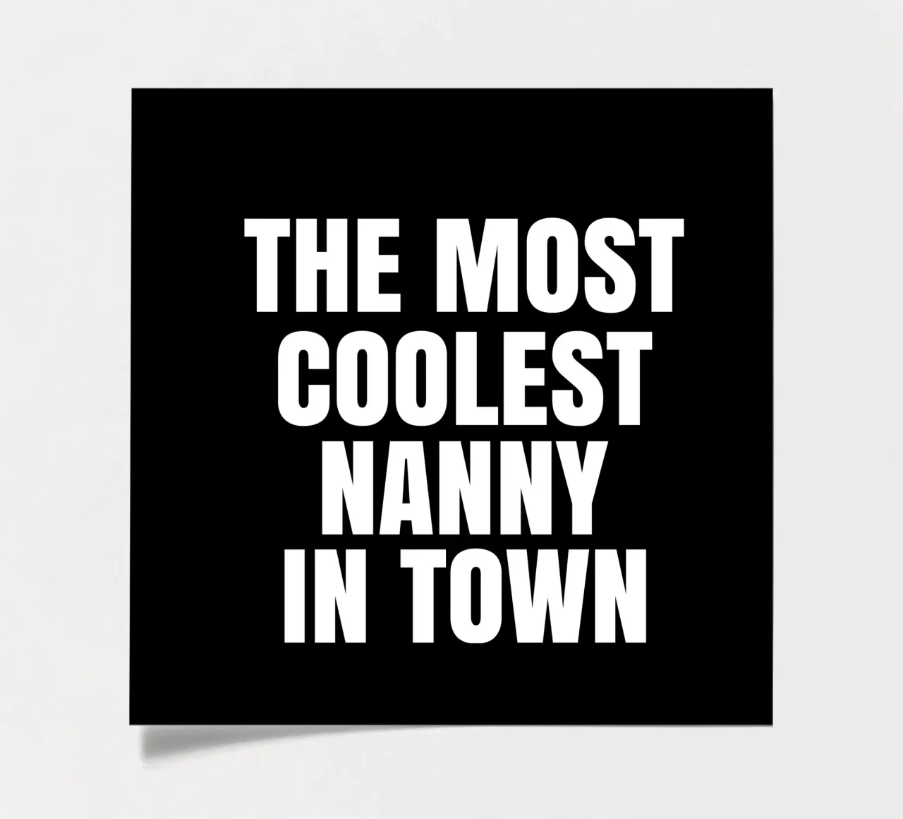 The most coolest nanny in town sticker sheet by happieeagle