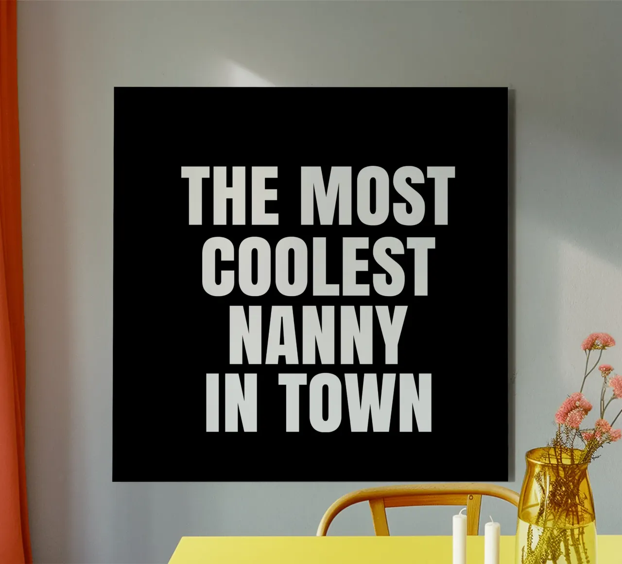 The most coolest nanny in town alluminio dibond da happieeagle