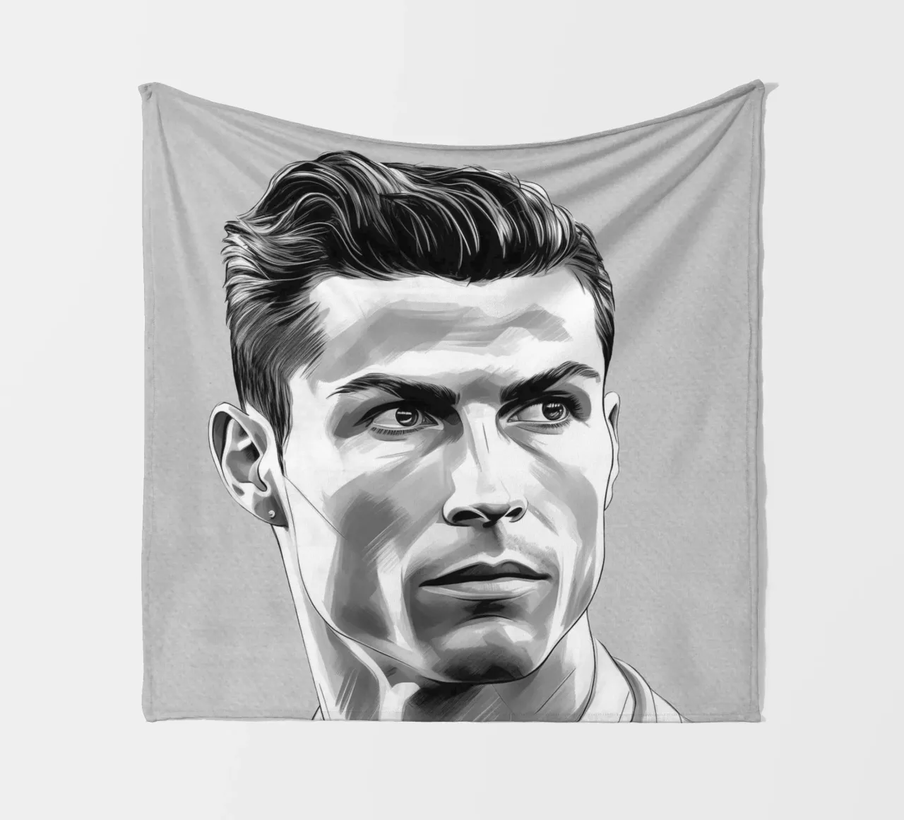 Ronaldo Champion in Skizze coperta in pile da Carinaprint