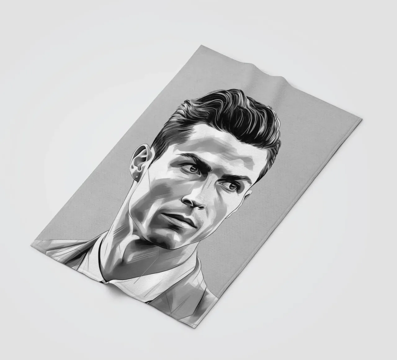 Ronaldo Champion in Skizze coperta in pile da Carinaprint