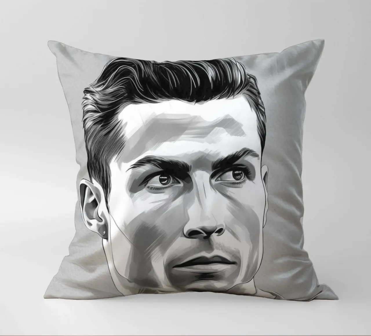 Ronaldo Champion in Skizze cuscino da Carinaprint