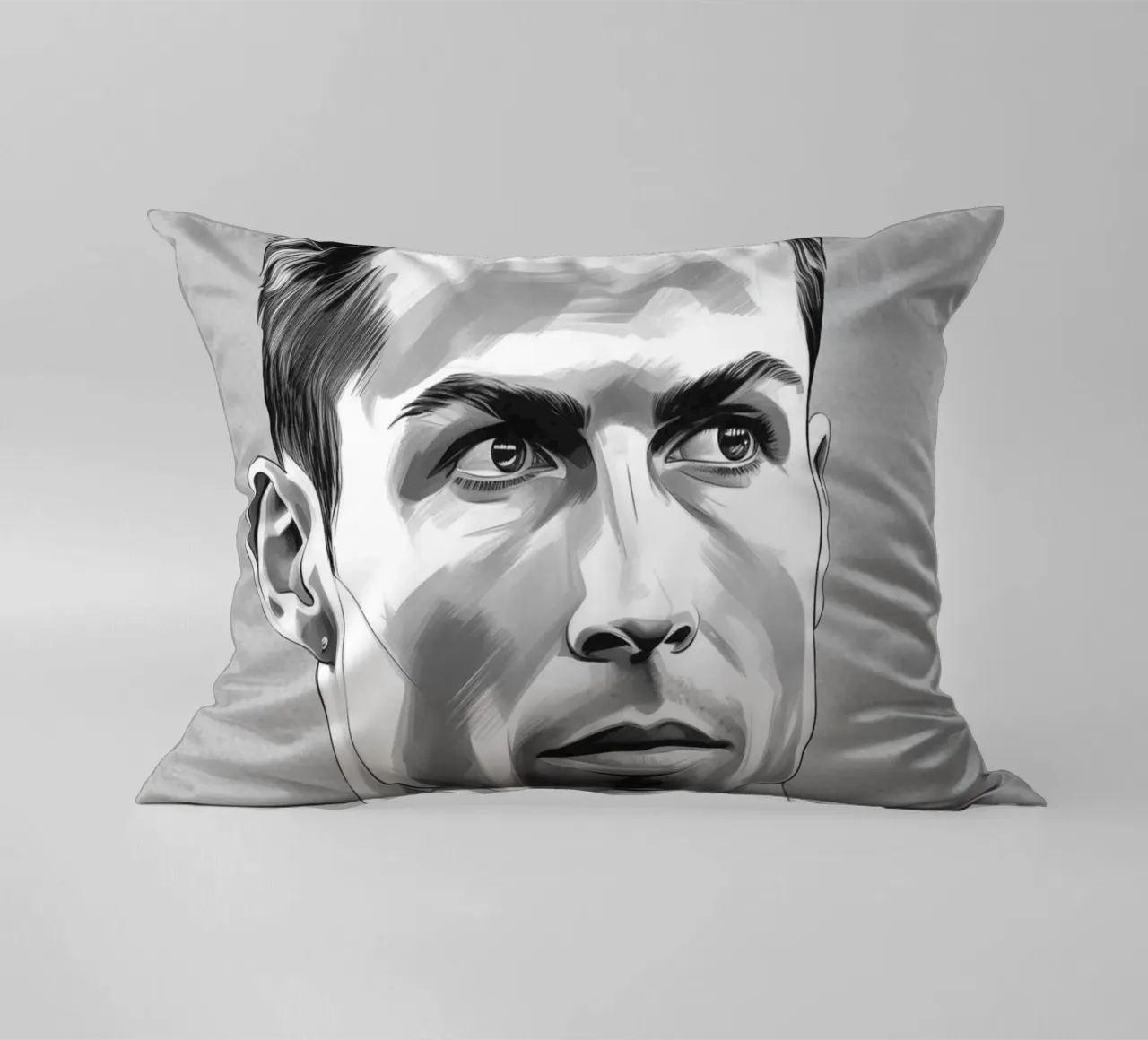 Ronaldo Champion in Skizze cuscino da Carinaprint