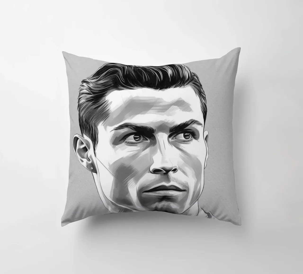 Ronaldo Champion in Skizze cuscino da Carinaprint