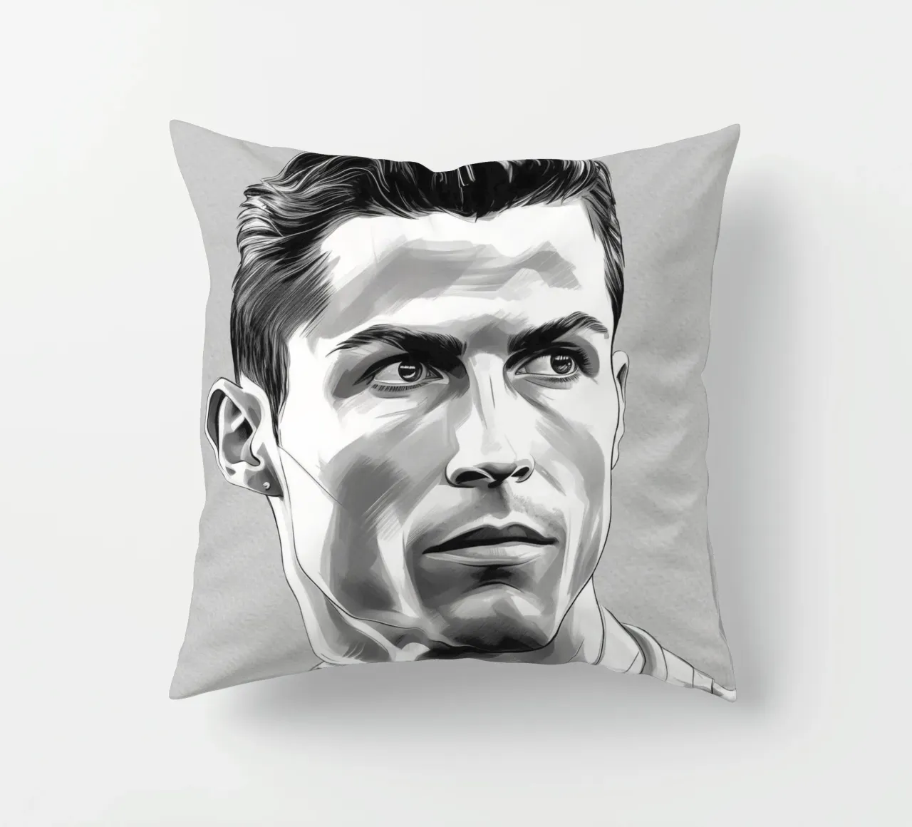 Ronaldo Champion in Skizze cuscino da Carinaprint