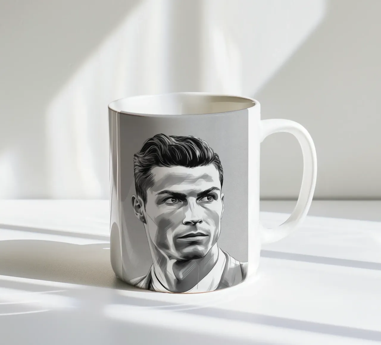 Ronaldo Champion in Skizze tazza in ceramica da Carinaprint