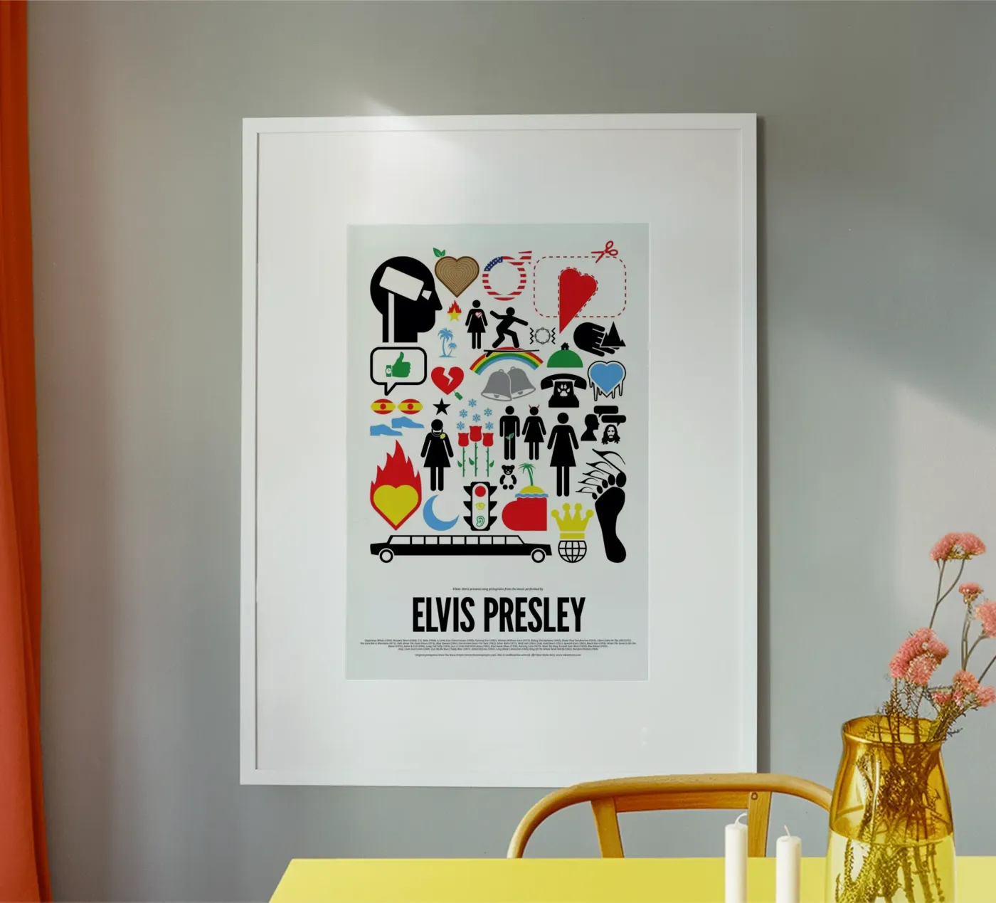 Elvis Presley poster da Viktor Hertz