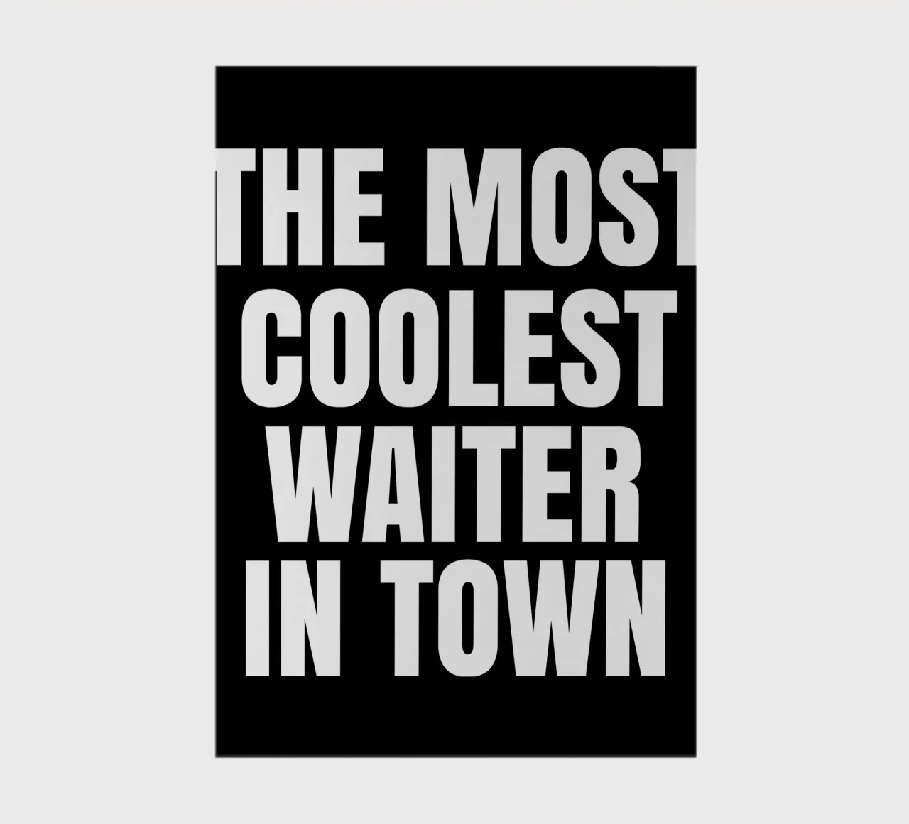 The most coolest waiter in town notebook by happieeagle