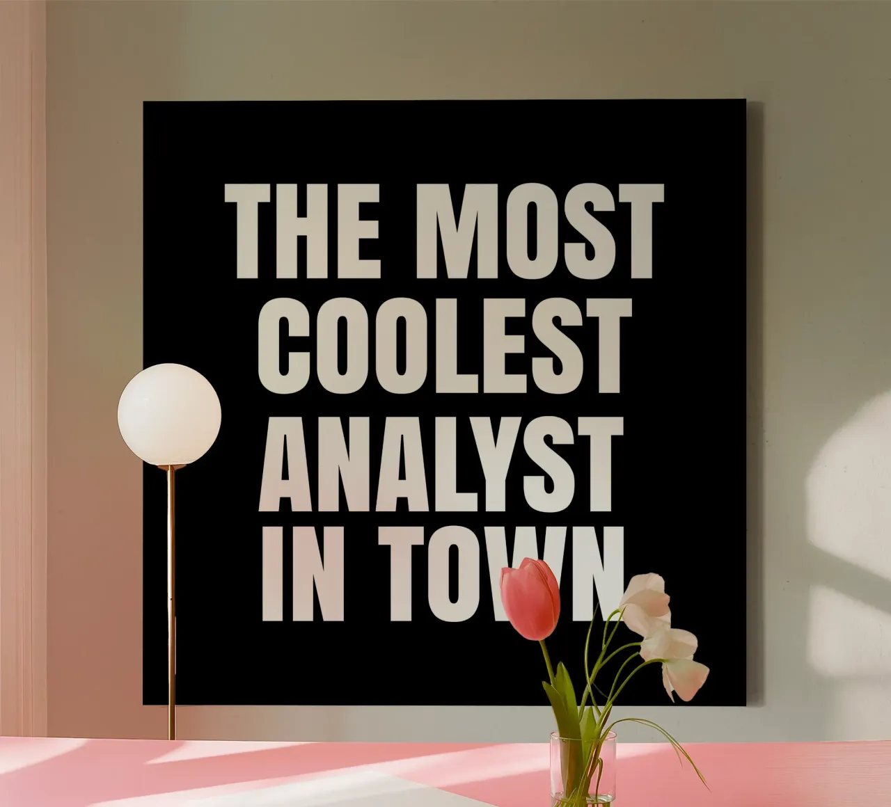 The most coolest analyst in town canvas by happieeagle