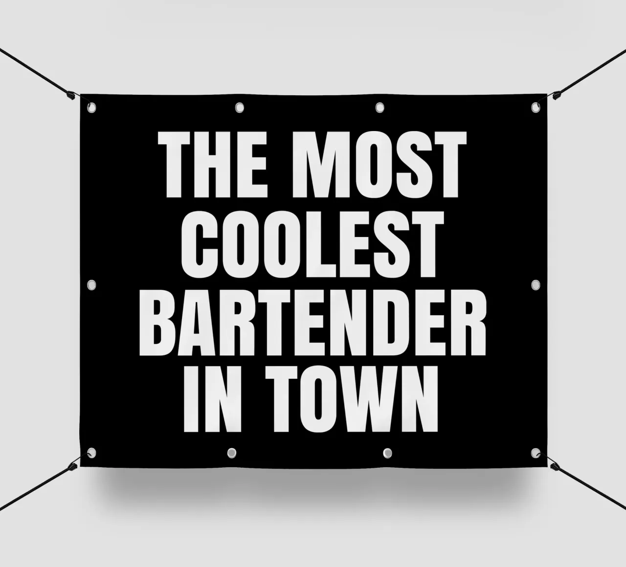 The most coolest bar tender in town telo in pvc da happieeagle