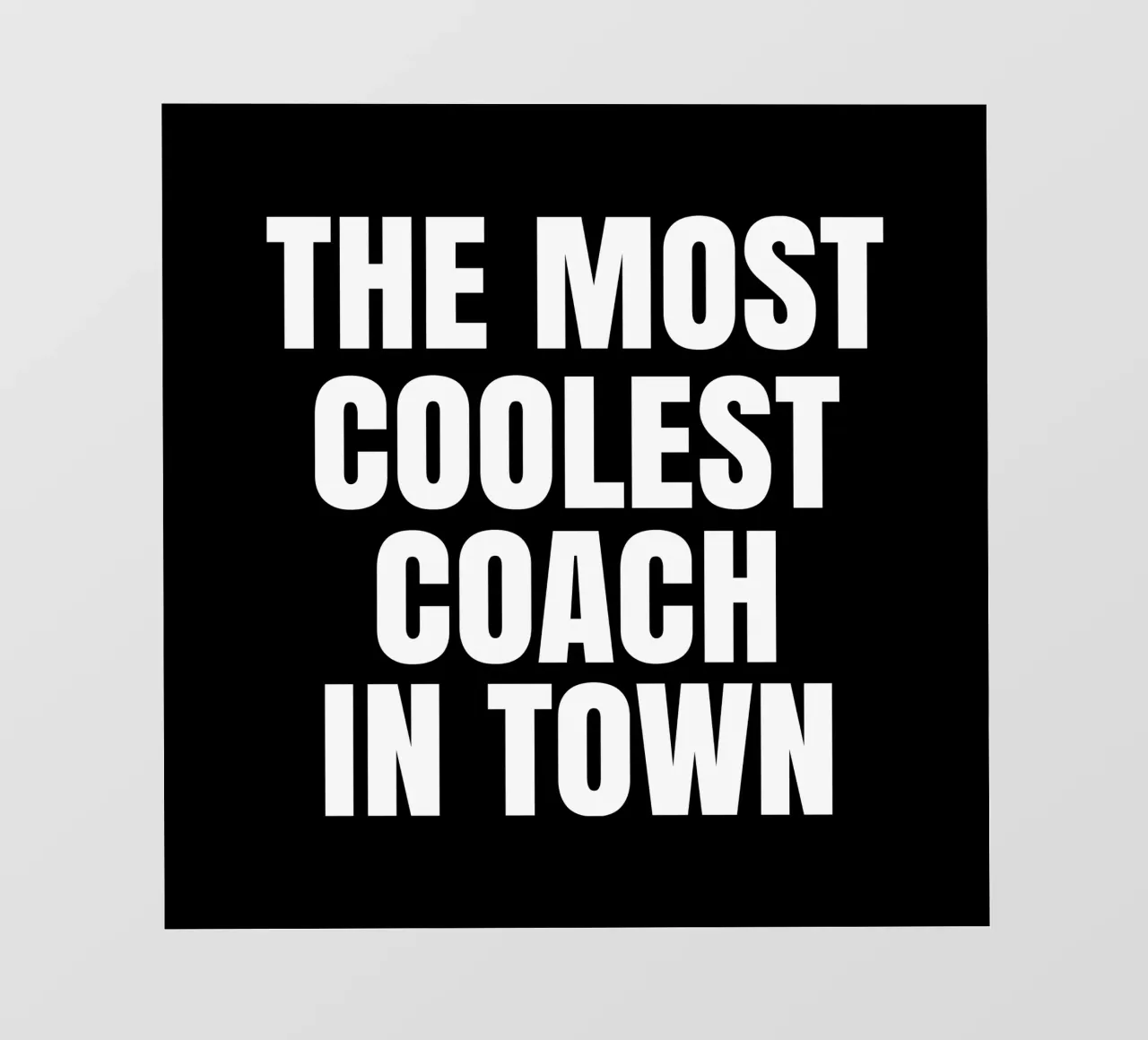 The most coolest coach in town telo in pvc da happieeagle