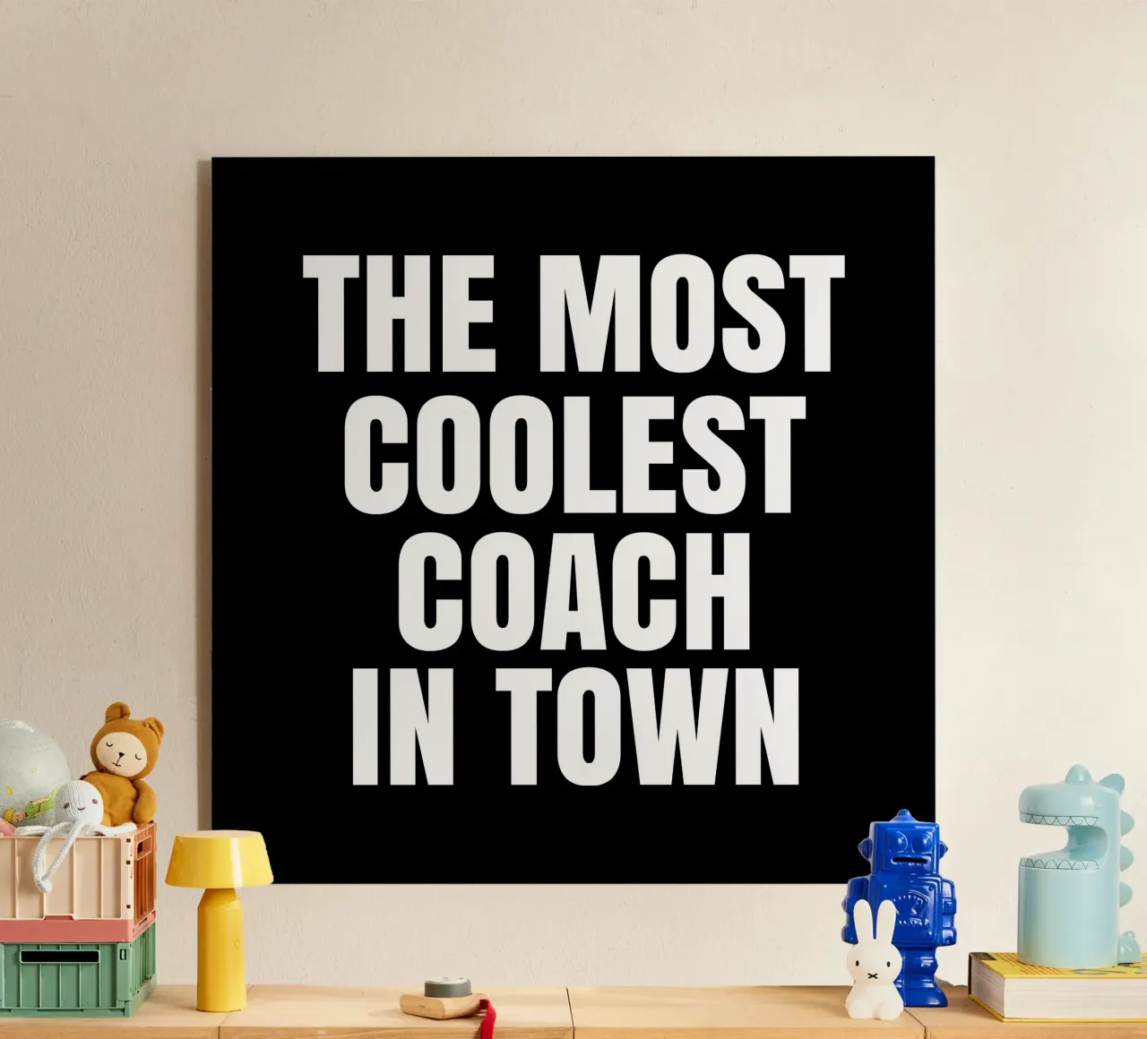 The most coolest coach in town plexiglass da happieeagle