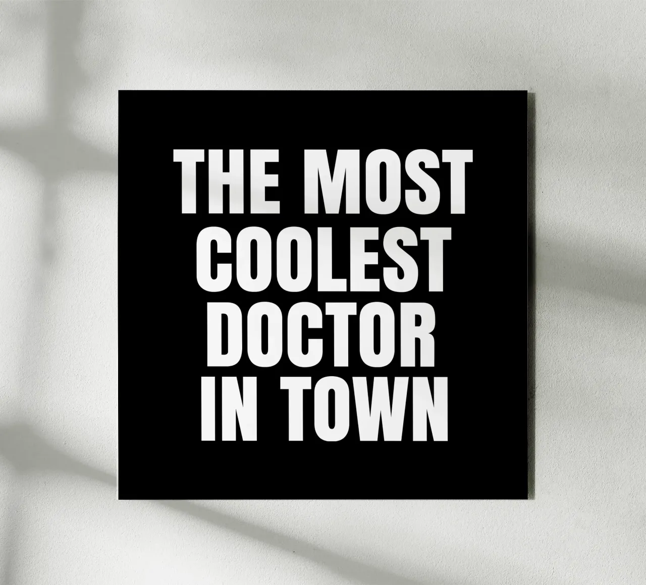 The most coolest doctor in town alluminio dibond da happieeagle