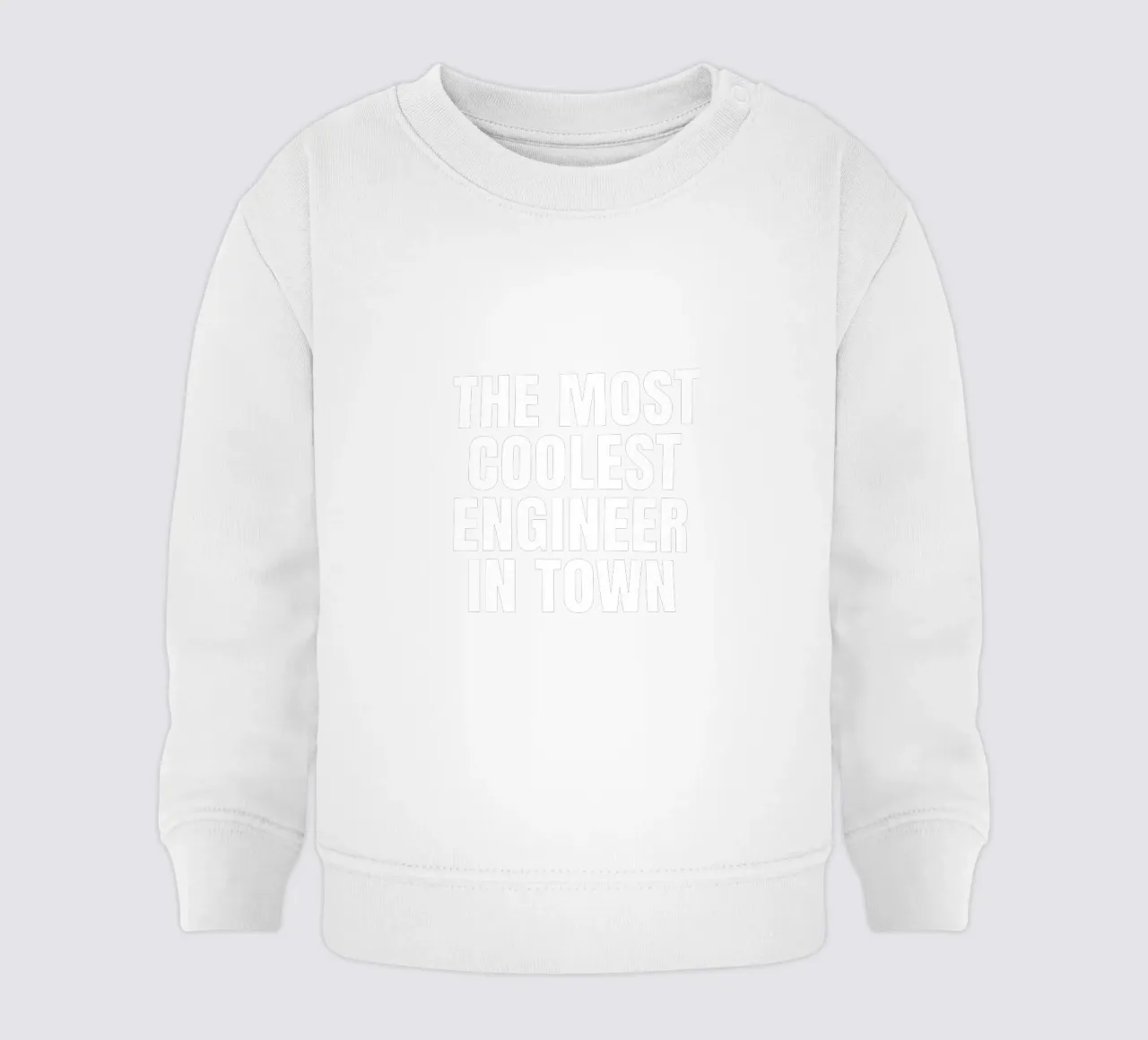 The most coolest engineer in town felpa neonato da happieeagle