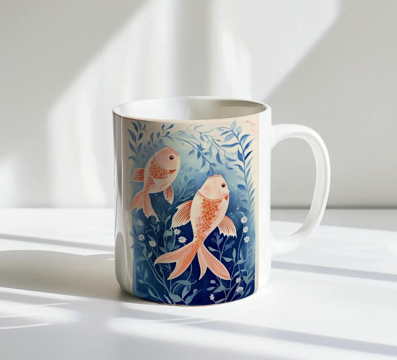 I pesci eleganti tazza in ceramica da DaarbyN