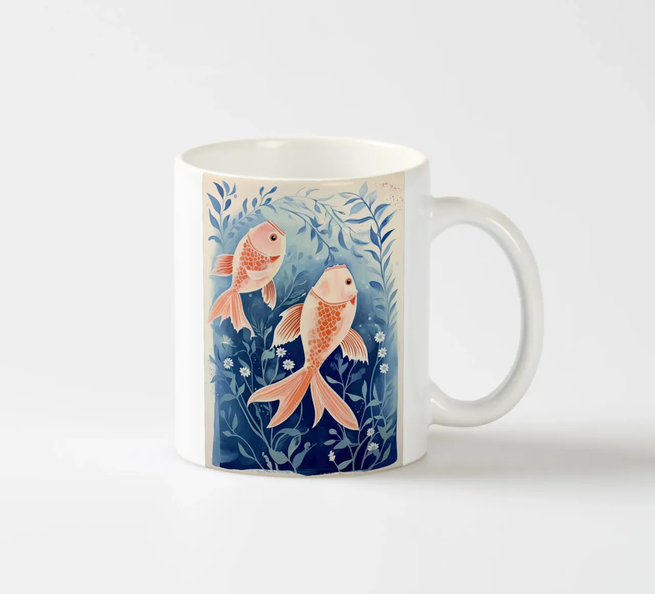 I pesci eleganti tazza in ceramica da DaarbyN