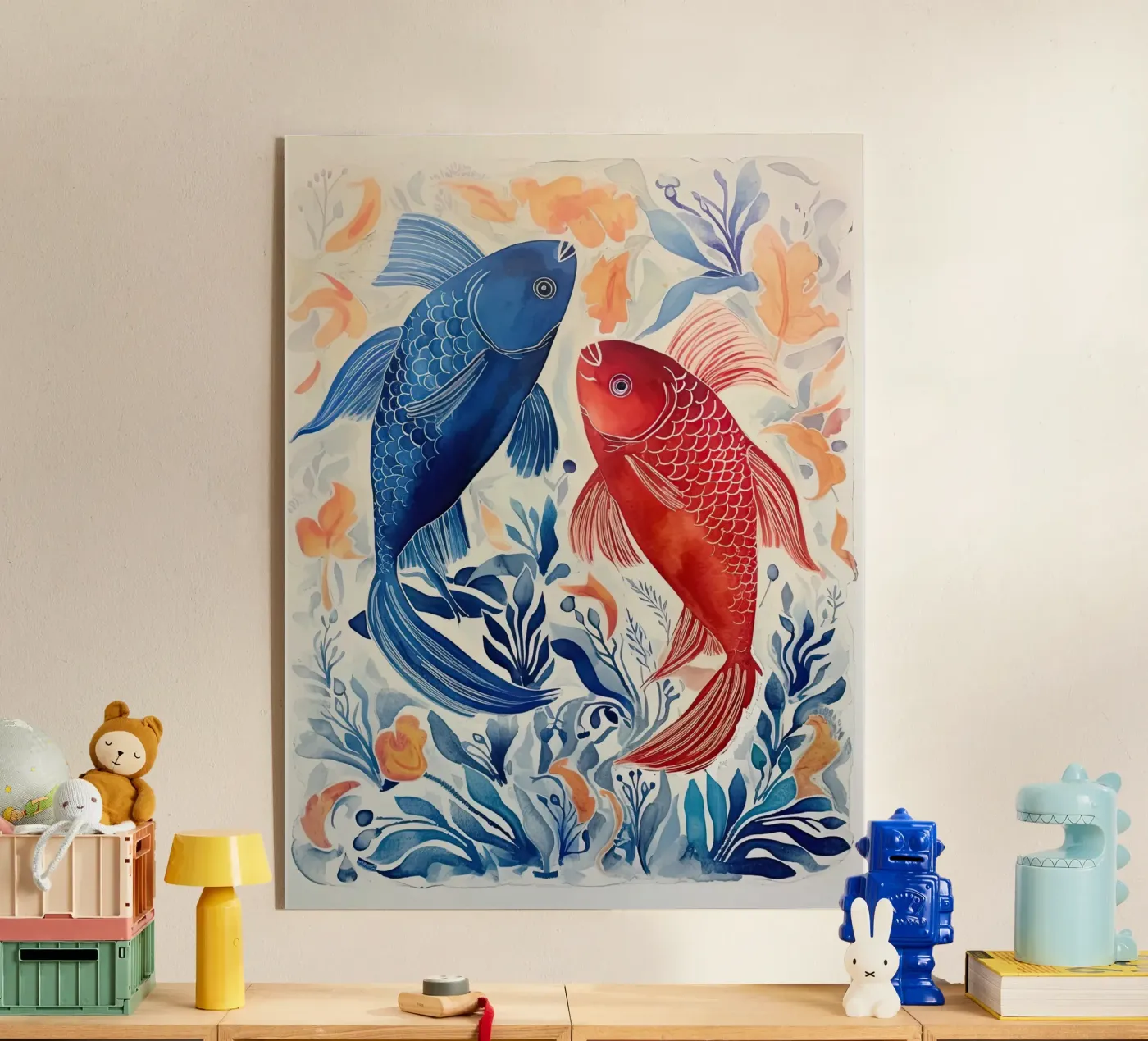 Fish Dance acrylic glass by DaarbyN