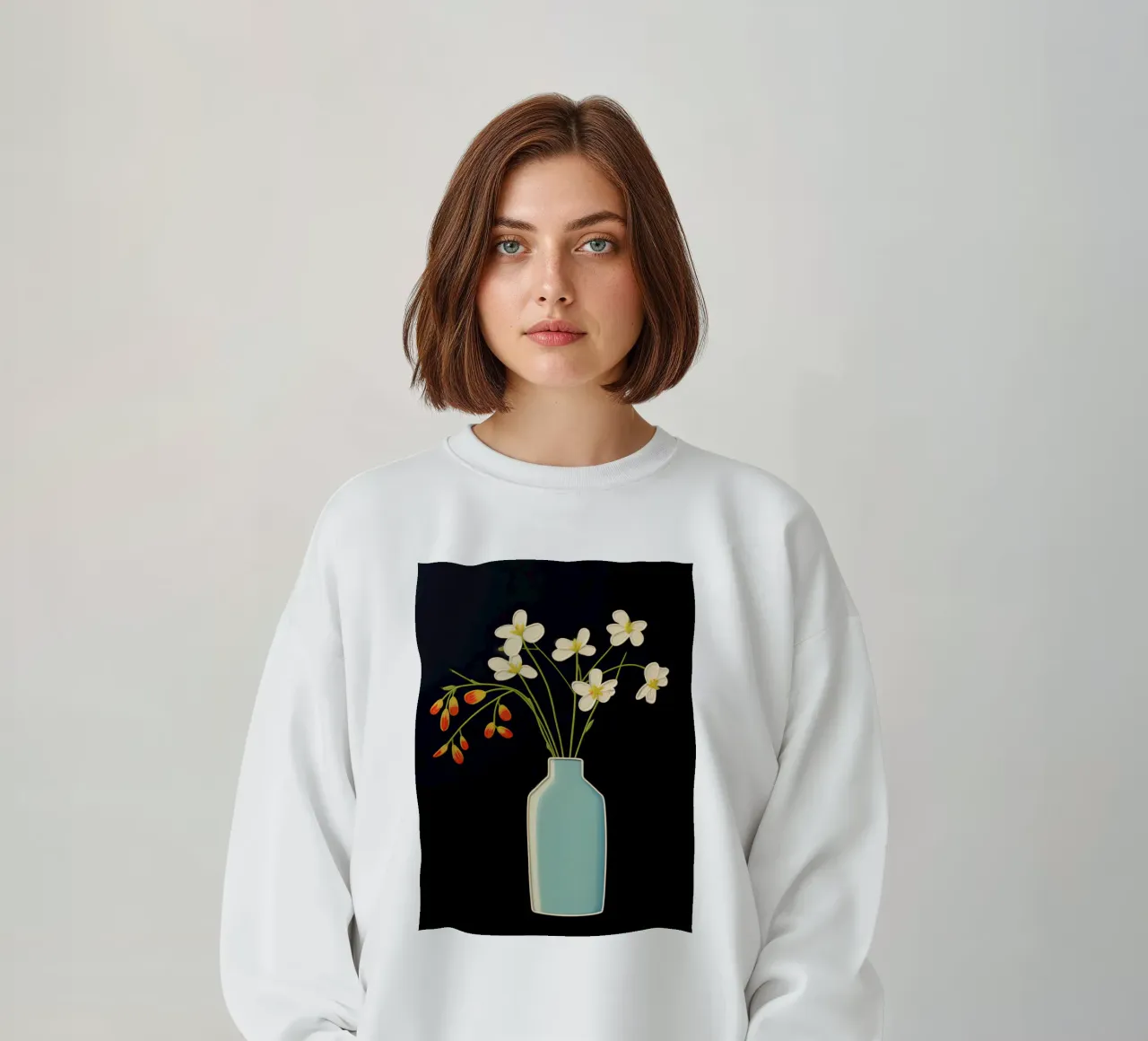 Semplicità in fiore felpa da DaarbyN