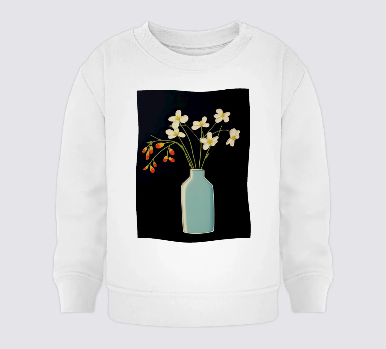 Blooming Simplicity baby sweatshirt by DaarbyN