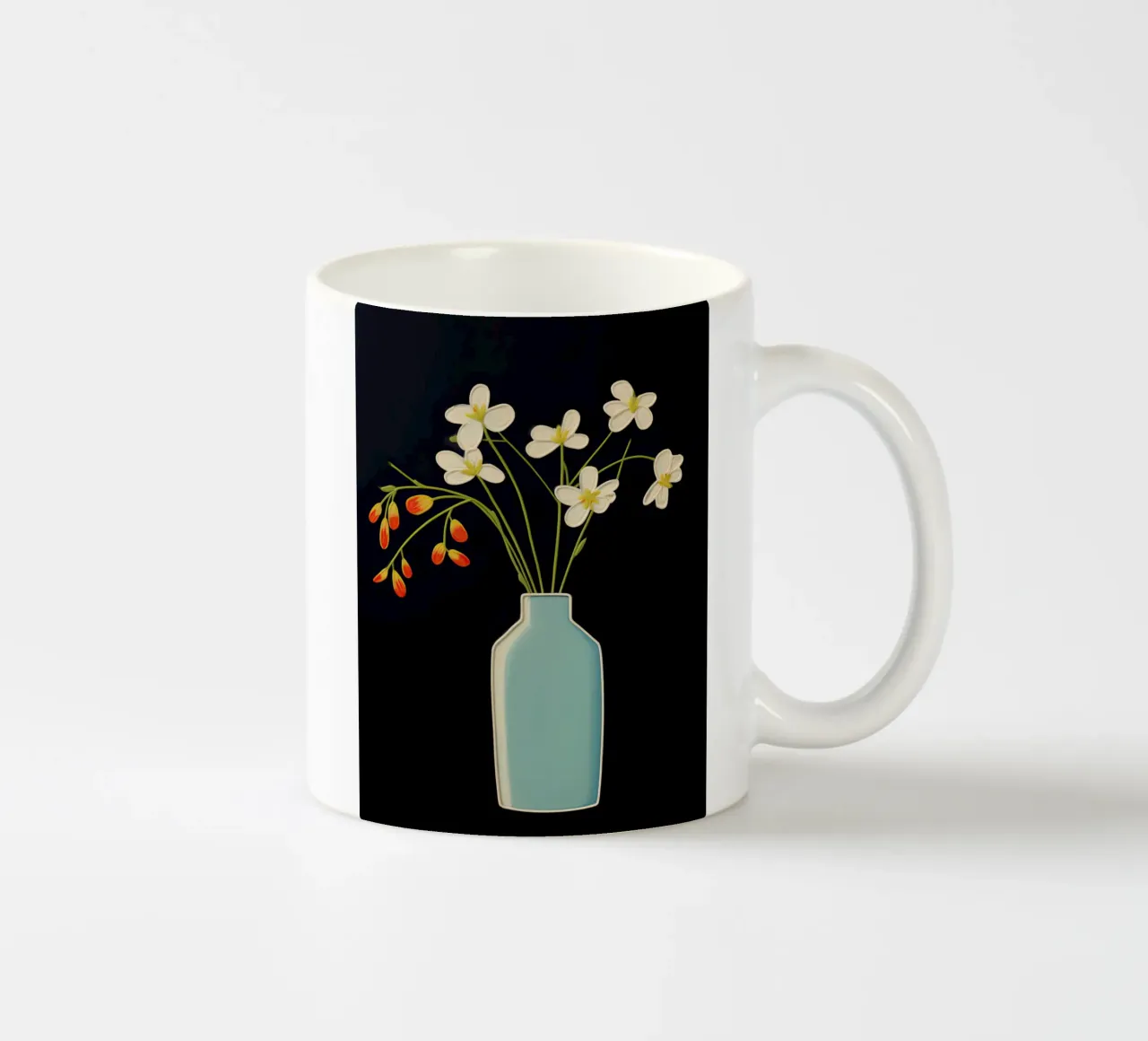 Semplicità in fiore tazza in ceramica da DaarbyN