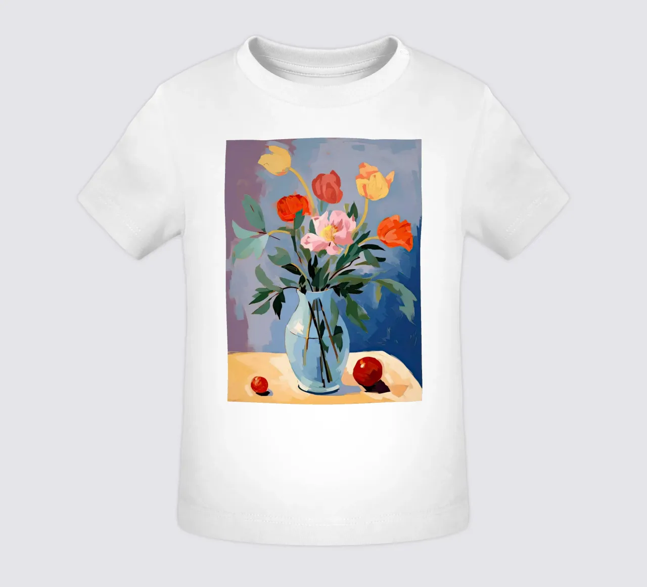 Bouquet di fiori maglietta neonato da DaarbyN